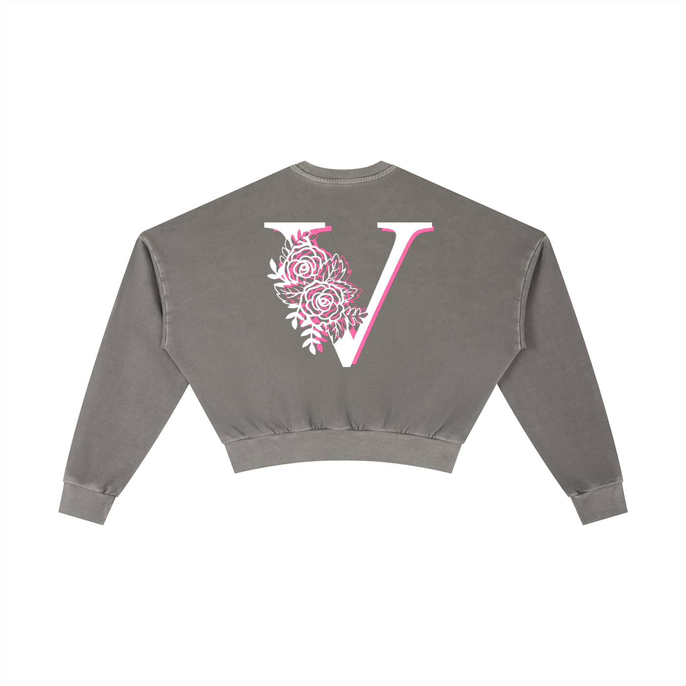Vintage Washed Cropped Sweatshirt