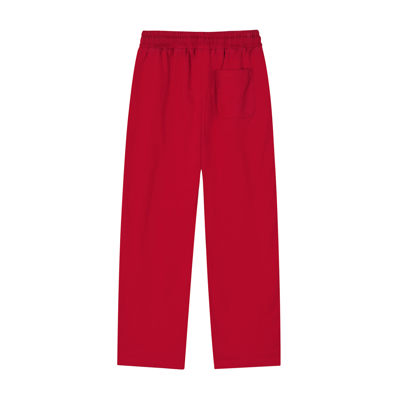 Vintage " Hearts "Reflection Striped Straight-Leg Sweatpants