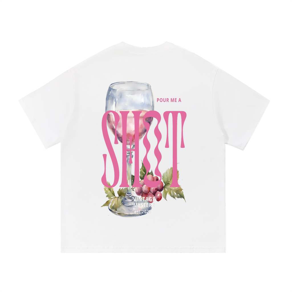 Vintage' Womens " Pour me a Shot" Edition Unisex Essential Cotton T-Shirt