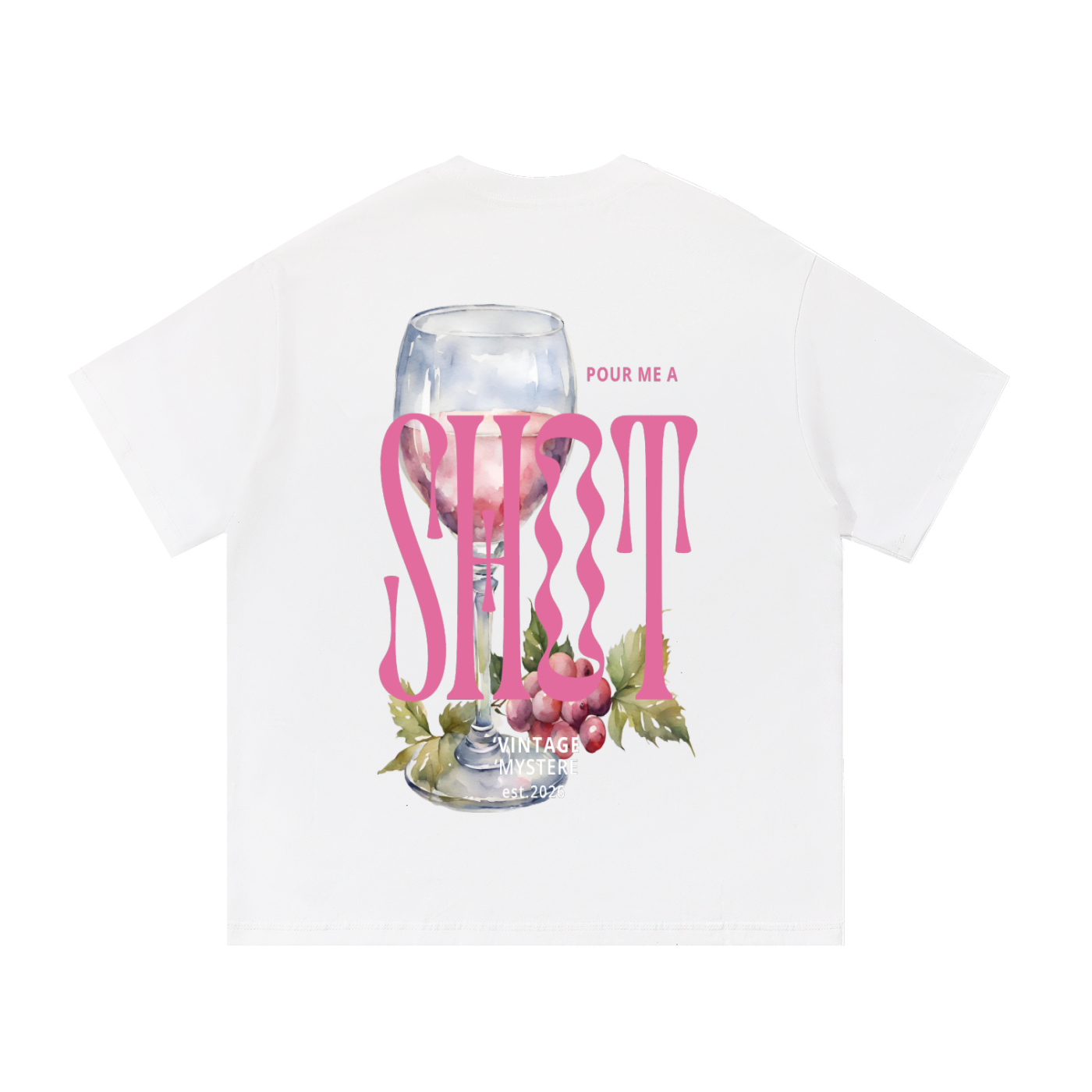 Vintage' Womens " Pour me a Shot" Edition Unisex Essential Cotton T-Shirt