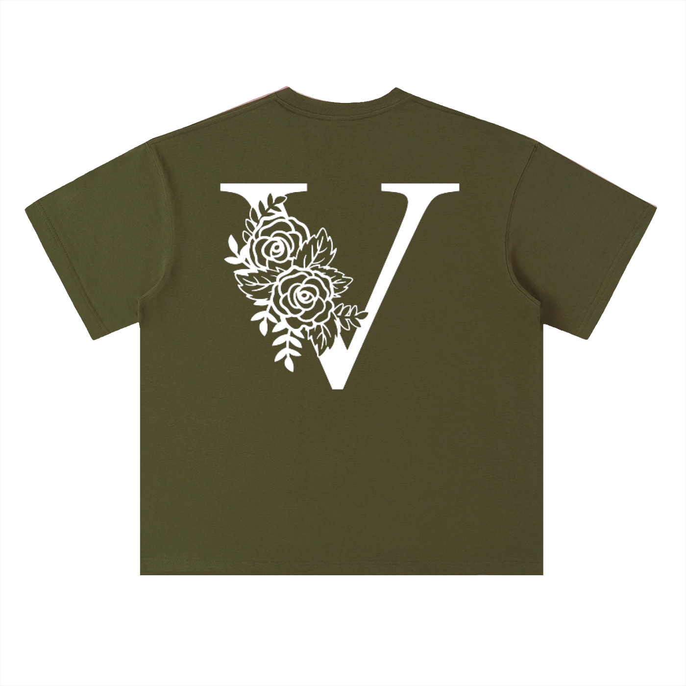 Heavyweight Drop Shoulder Cotton T-Shirt