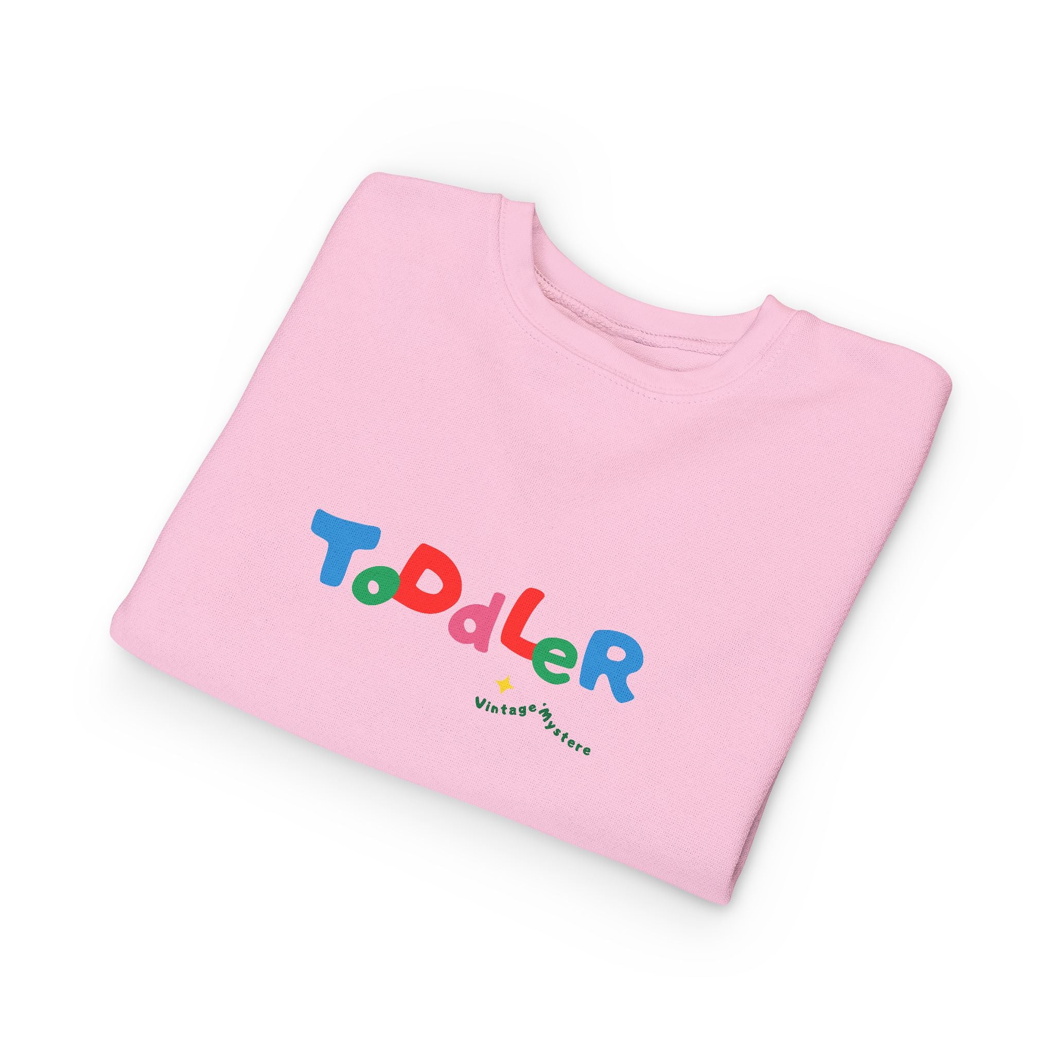 Vintage Toddler Sweatshirt – 'Kid's Rule Season"