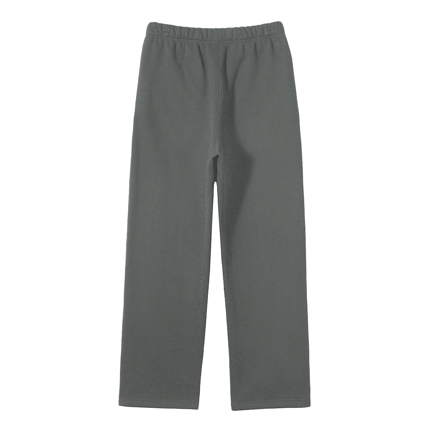Vintage Unisex Solid Color Fleece Straight Leg Pants