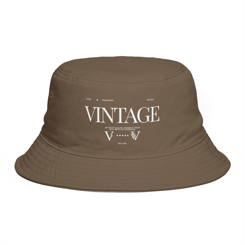 Vintage Logo Bucket Hat — Summer Season