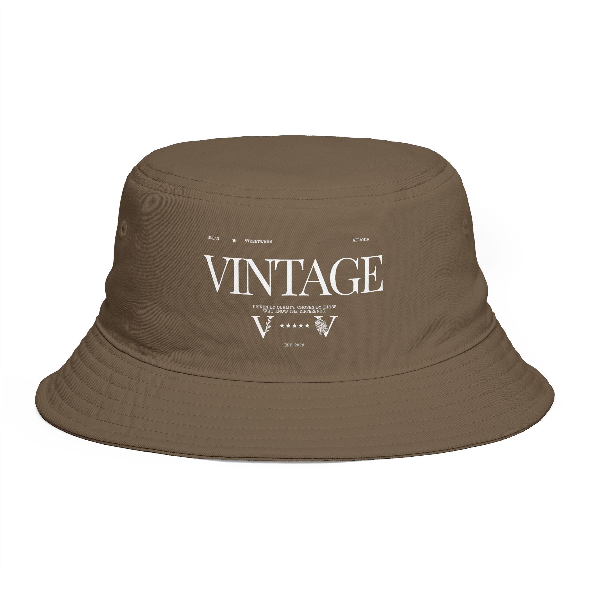 Vintage Logo Bucket Hat — Summer Season