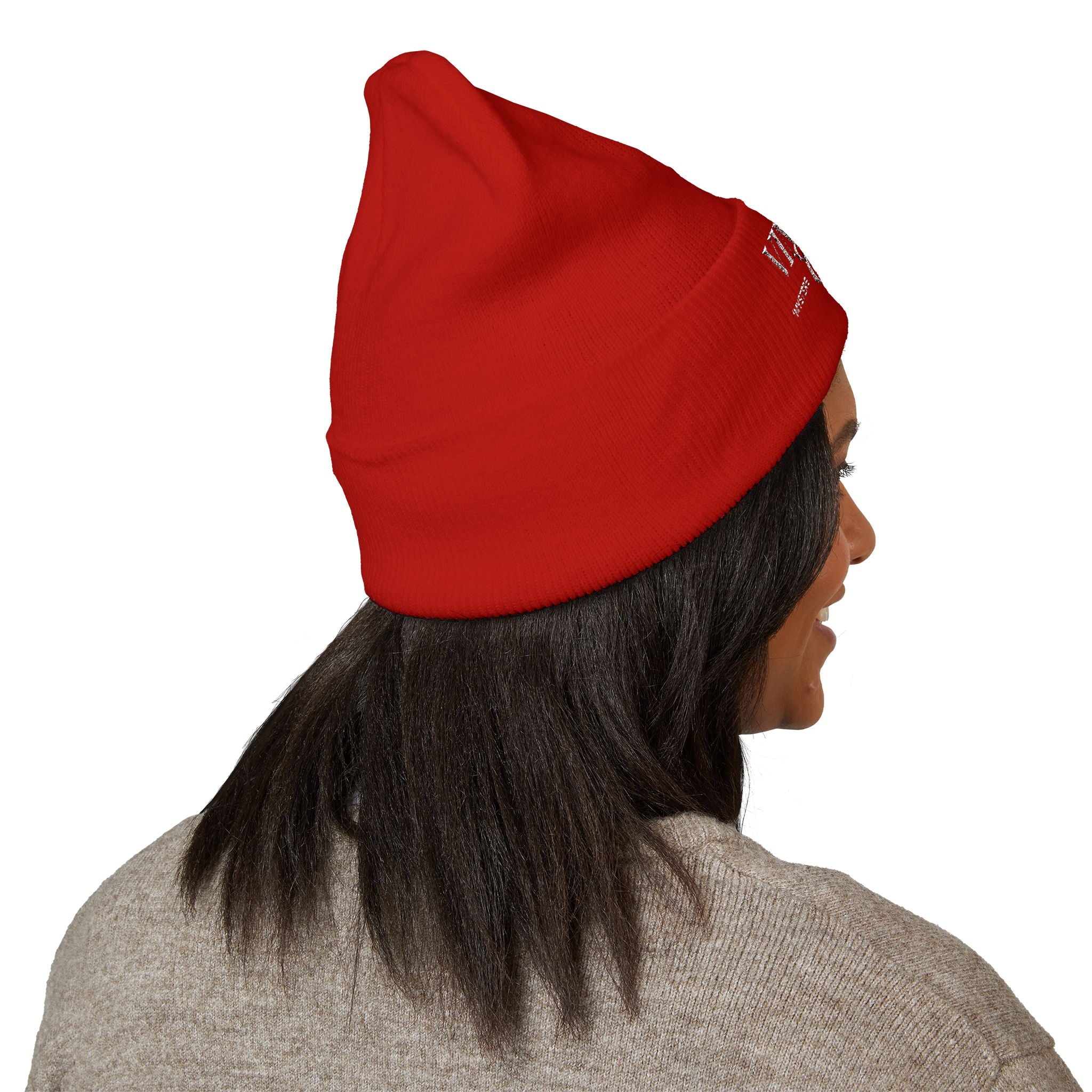 Vintage Club Embroidered Cuffed Beanie