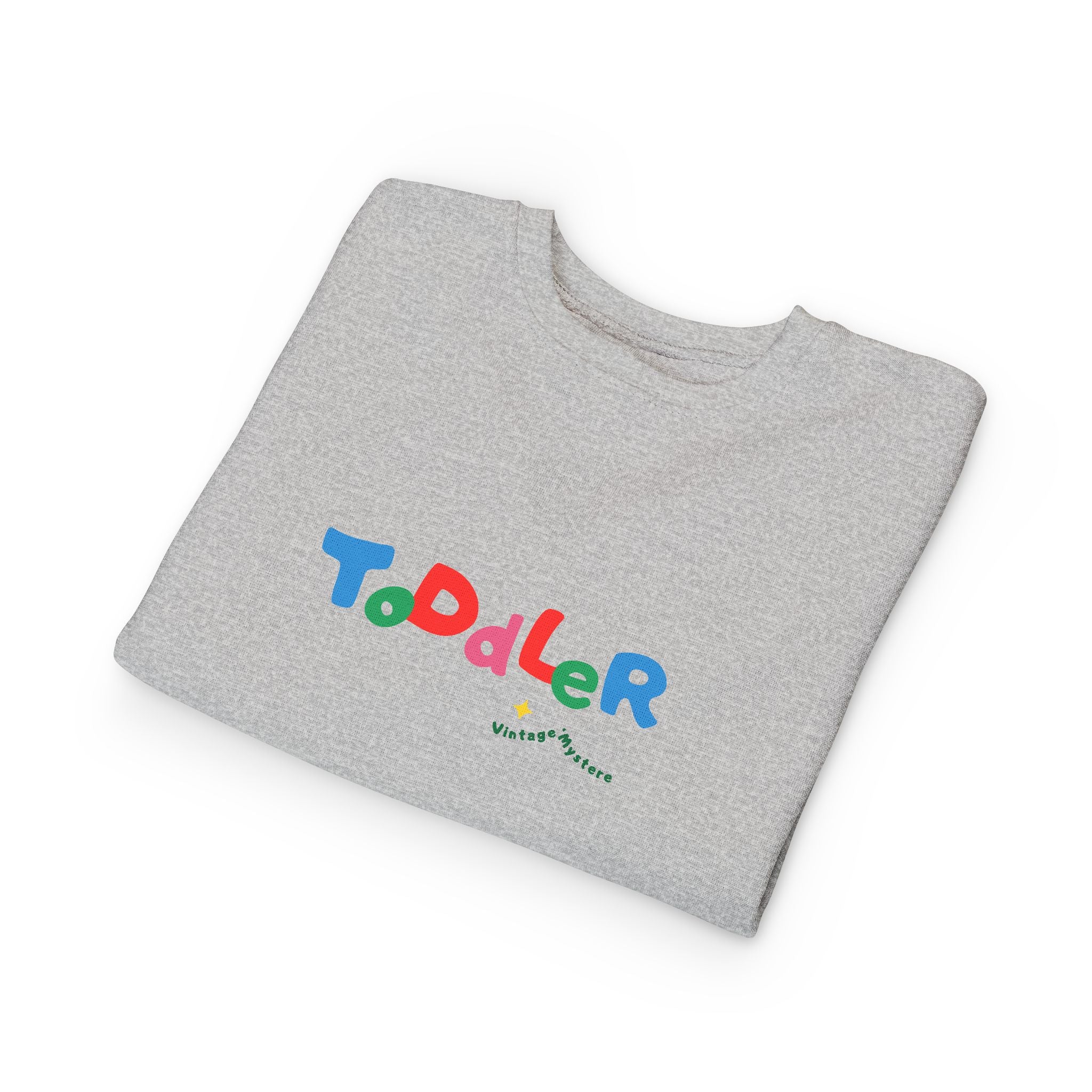Vintage Toddler Sweatshirt – 'Kid's Rule Season"