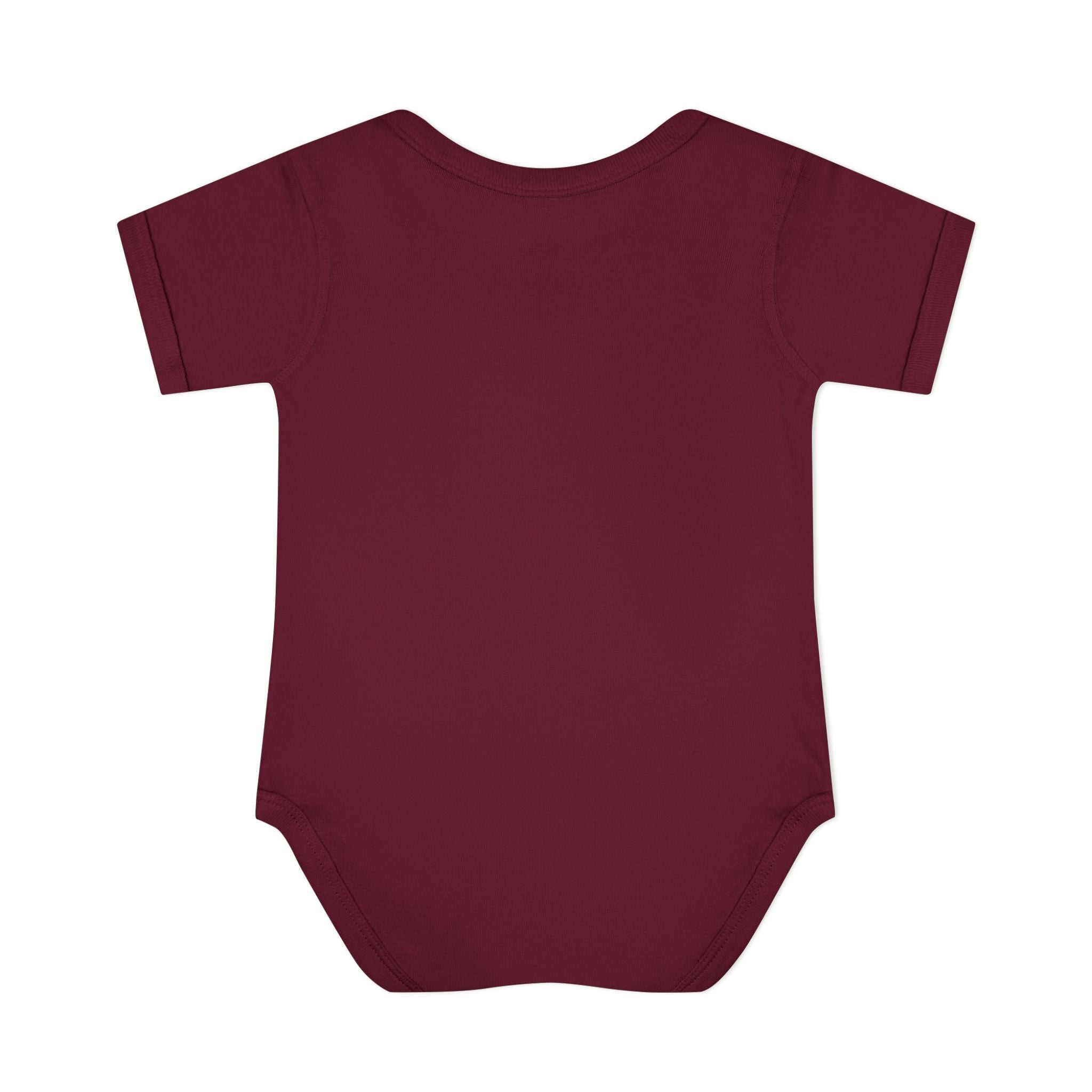 Infant Bodysuit — Colorful Floral 'V' Monogram (Mystere Est. 2026)