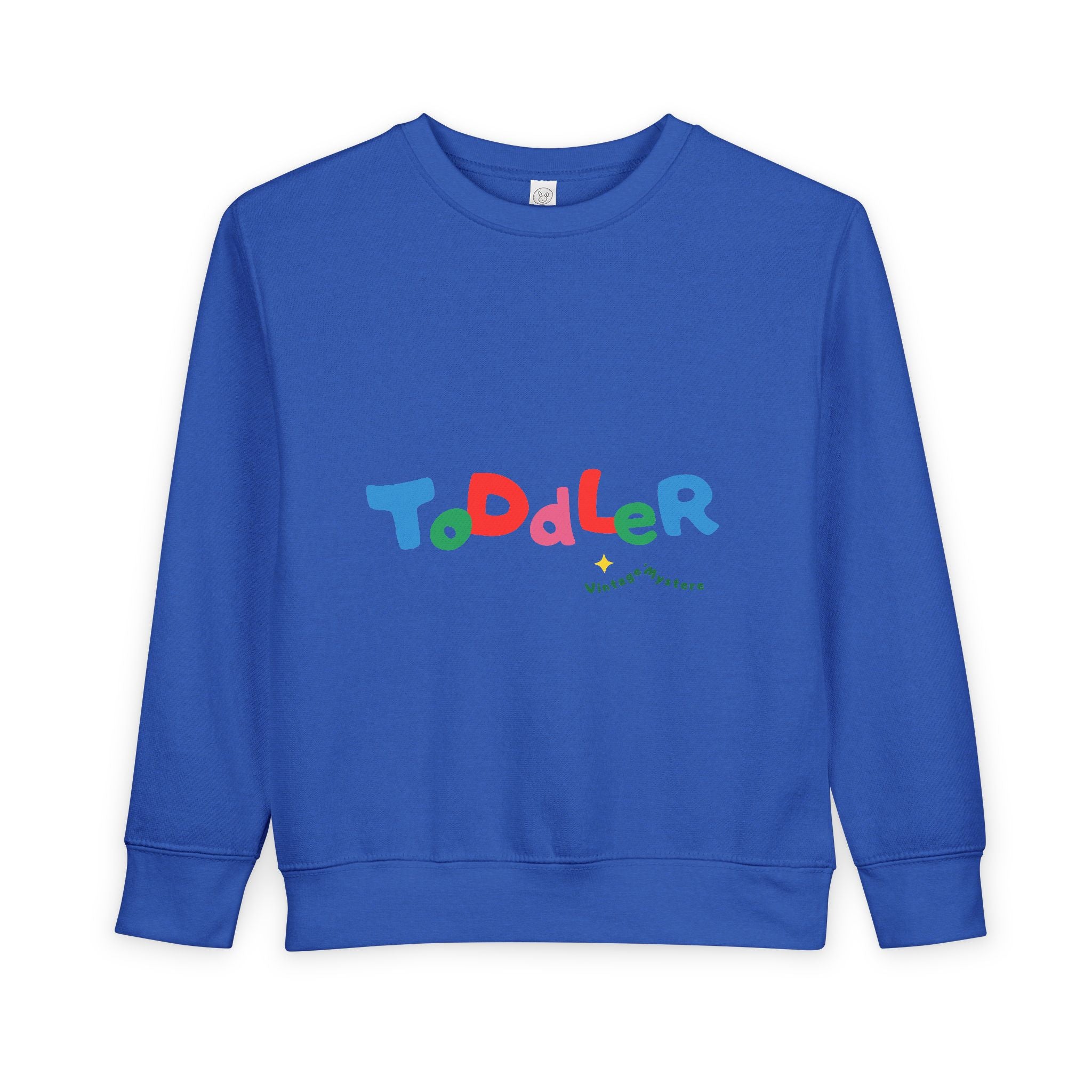 Vintage Toddler Sweatshirt – 'Kid's Rule Season"
