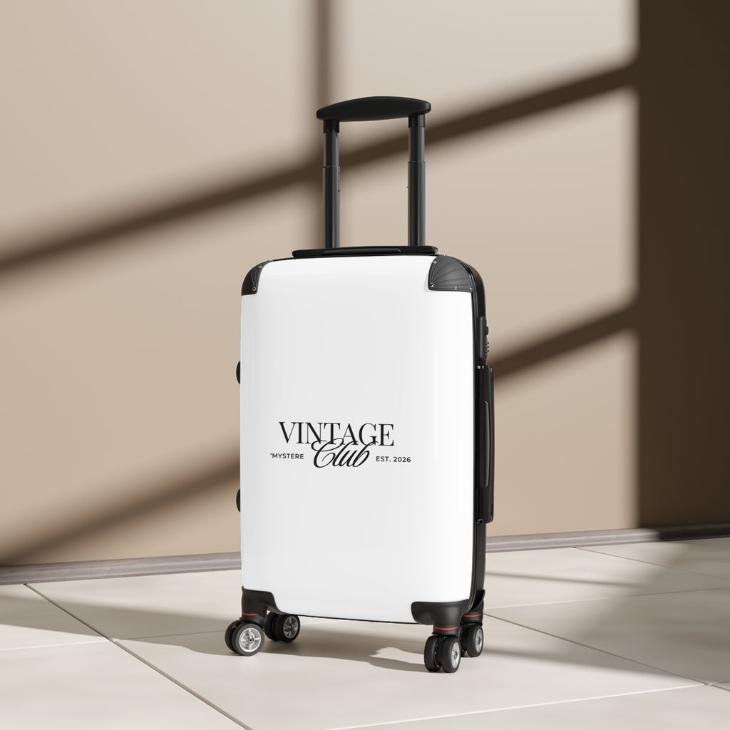 Vintage Club Retro Travel Luggage Carry-On Suitcase