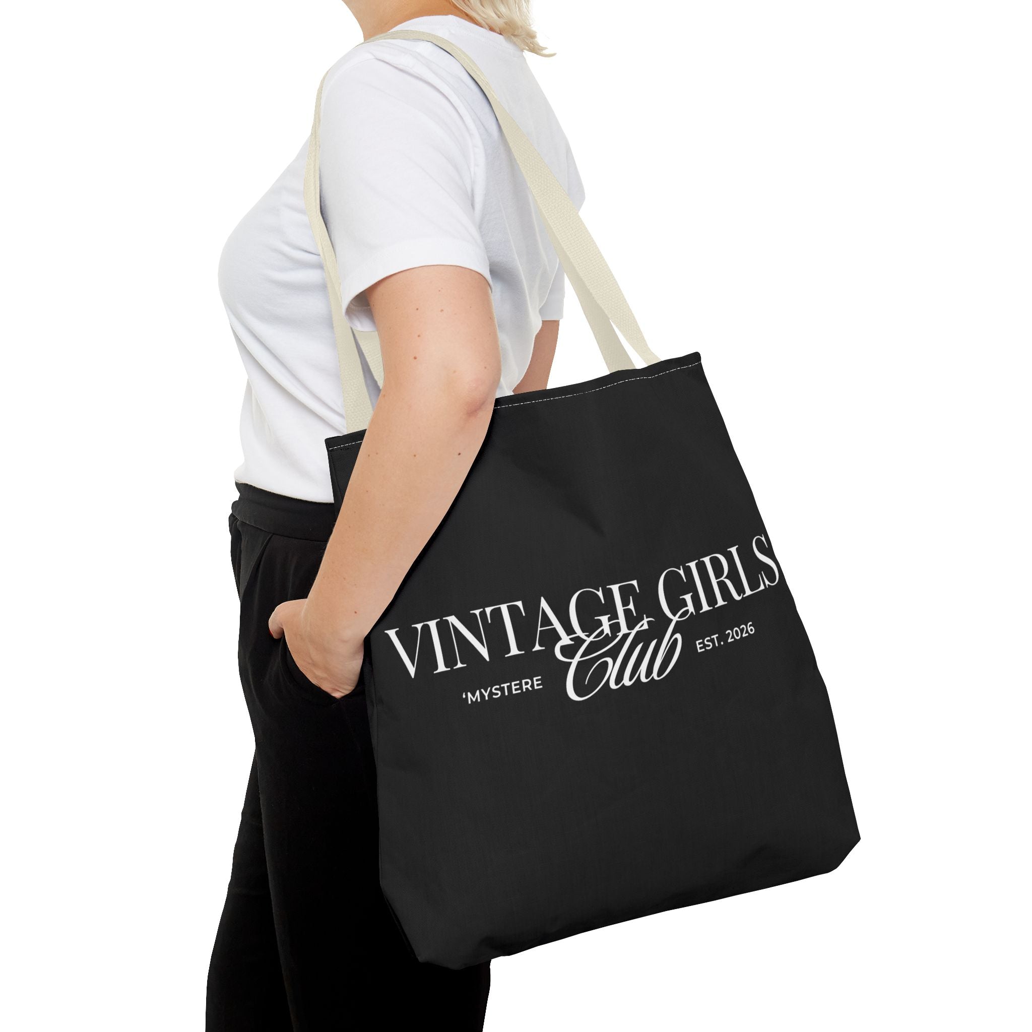 Vintage Girls Club Tote Bag