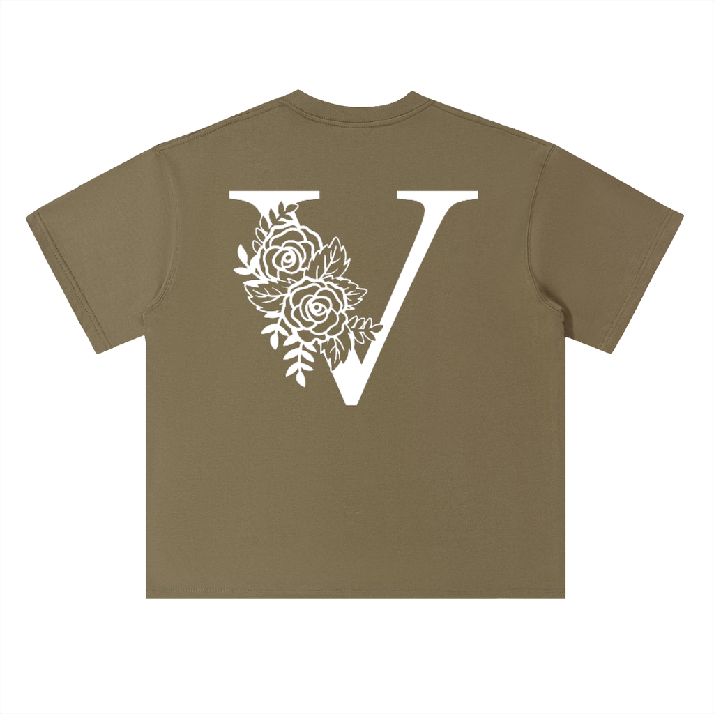 Heavyweight Drop Shoulder Cotton T-Shirt
