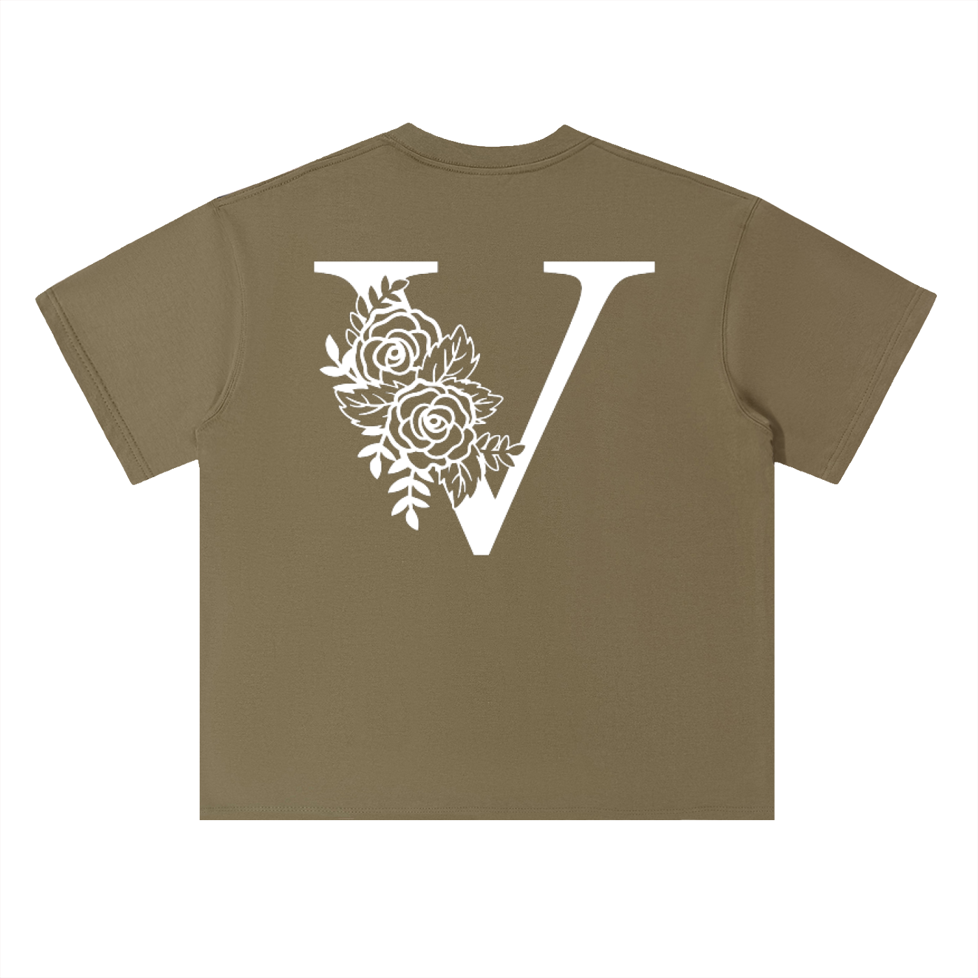 Heavyweight Drop Shoulder Cotton T-Shirt