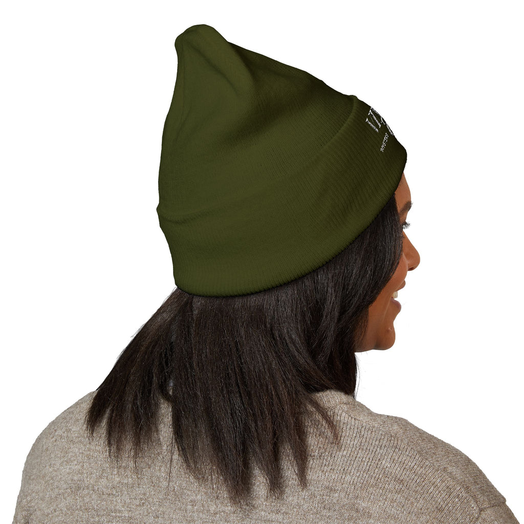 Vintage Club Embroidered Cuffed Beanie