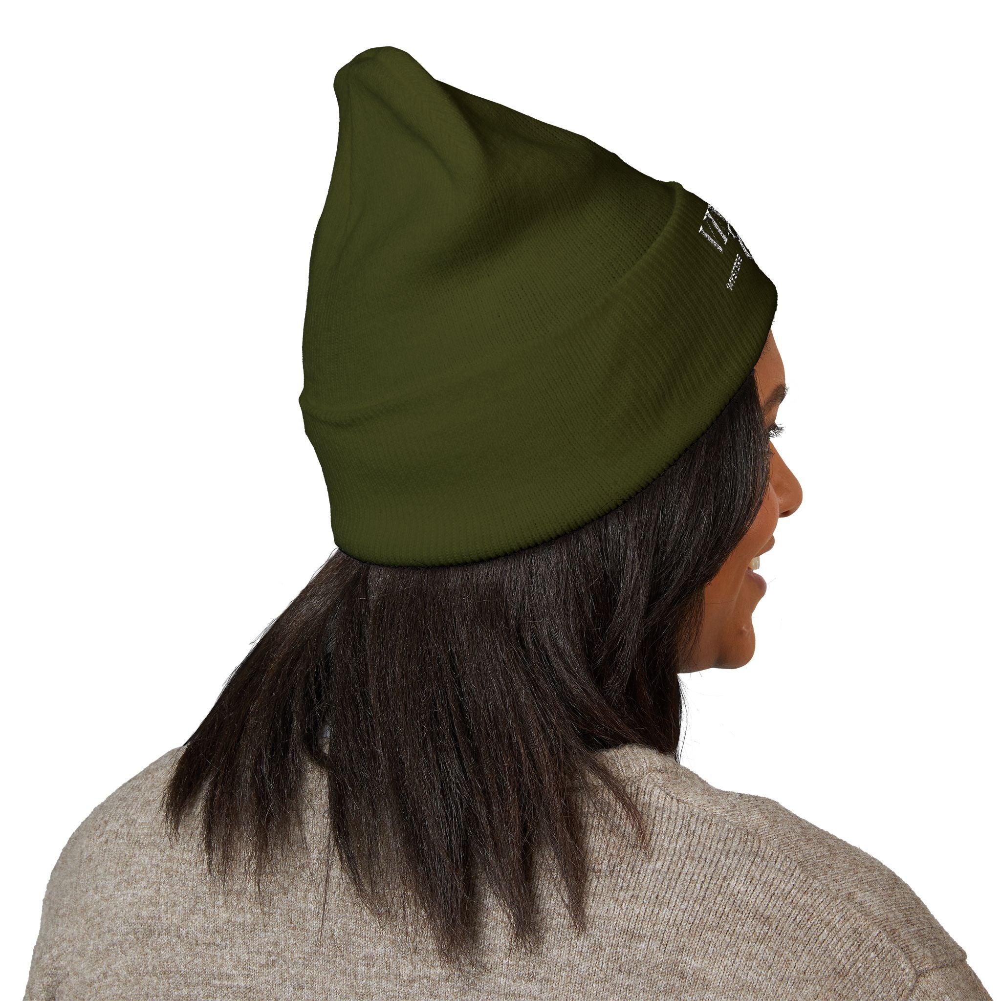 Vintage Club Embroidered Cuffed Beanie