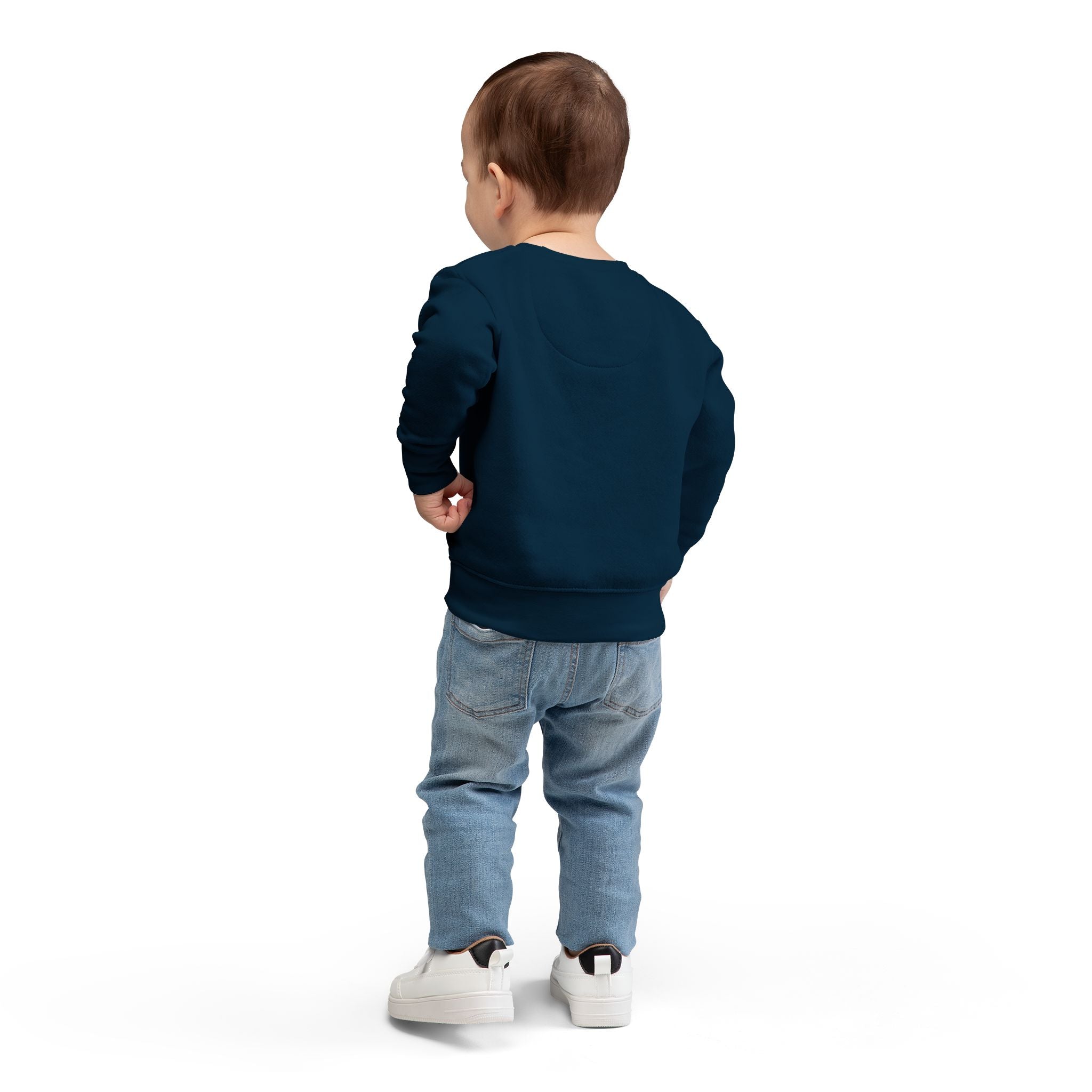 Vintage Toddler Sweatshirt – 'Kid's Rule Season"