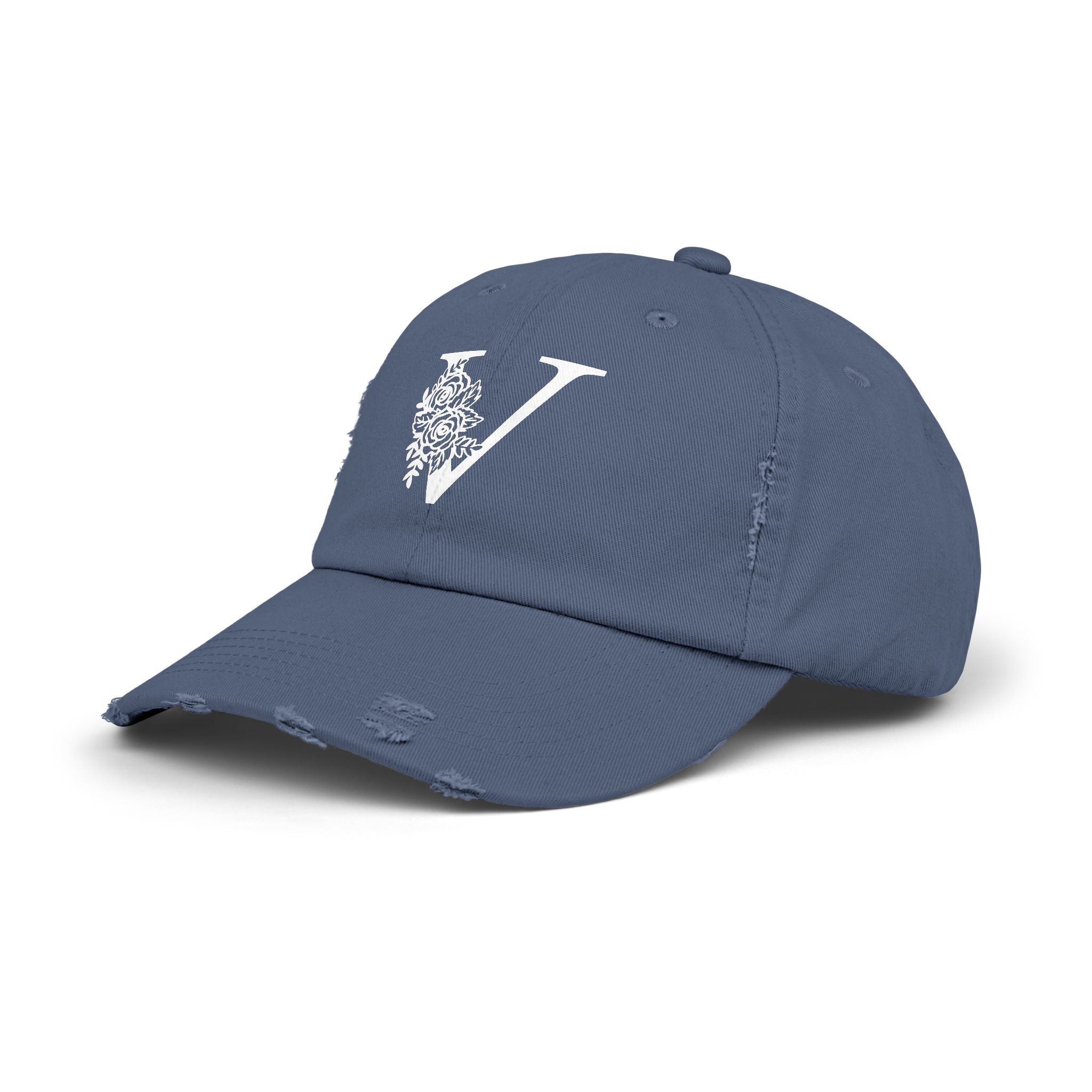 Distressed Classic Cap — Women's Edition "V" Signature Hat