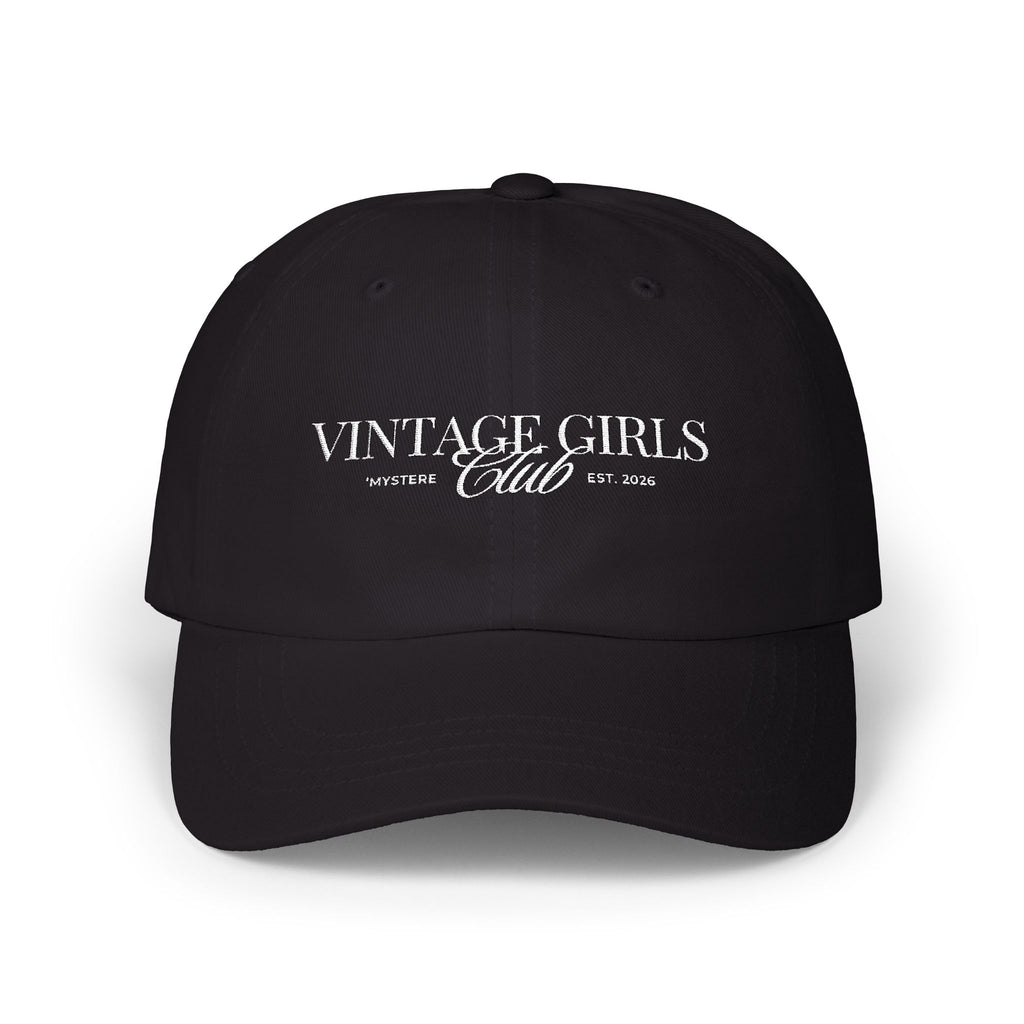 Embroidered Vintage Girl's Club Classic Cap