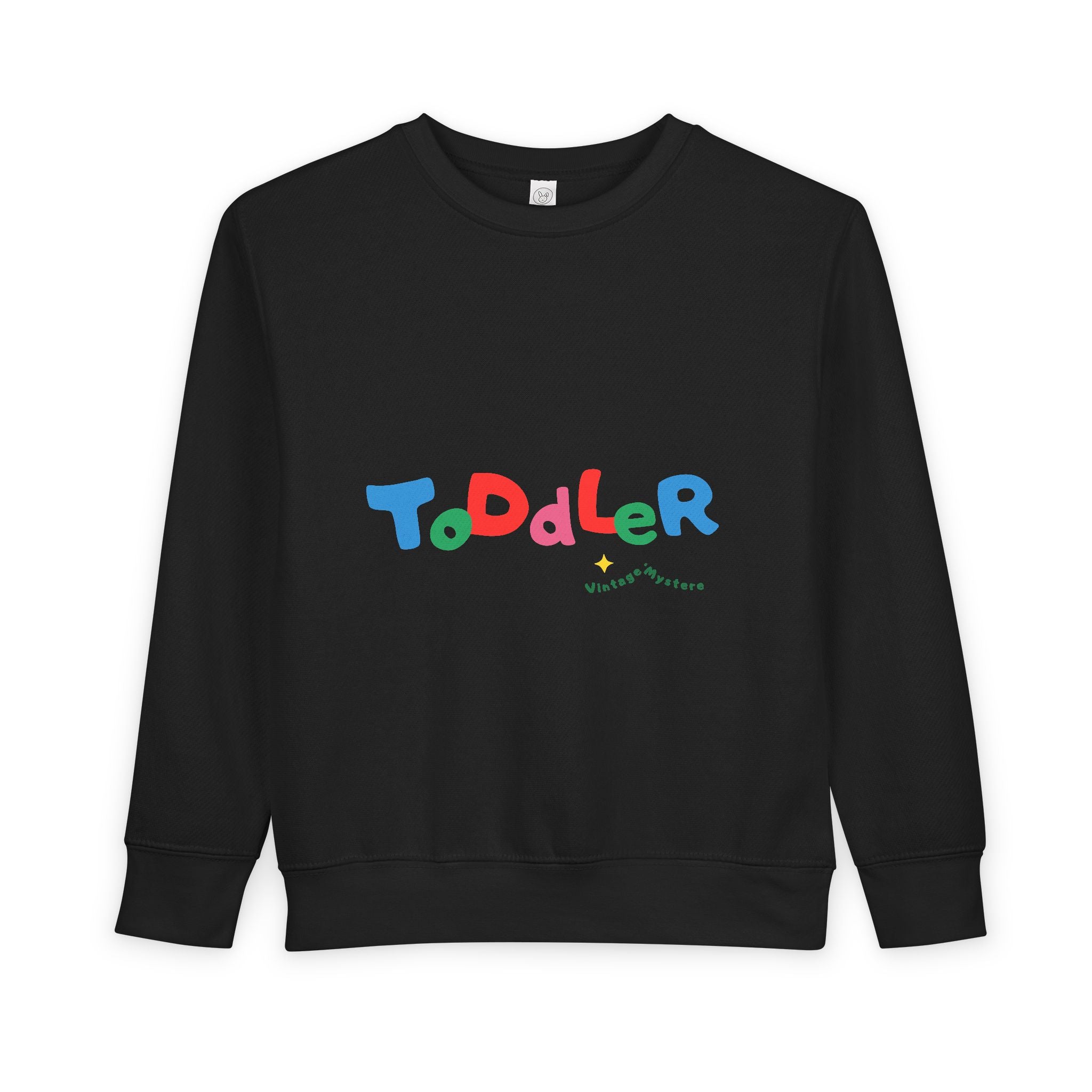 Vintage Toddler Sweatshirt – 'Kid's Rule Season"