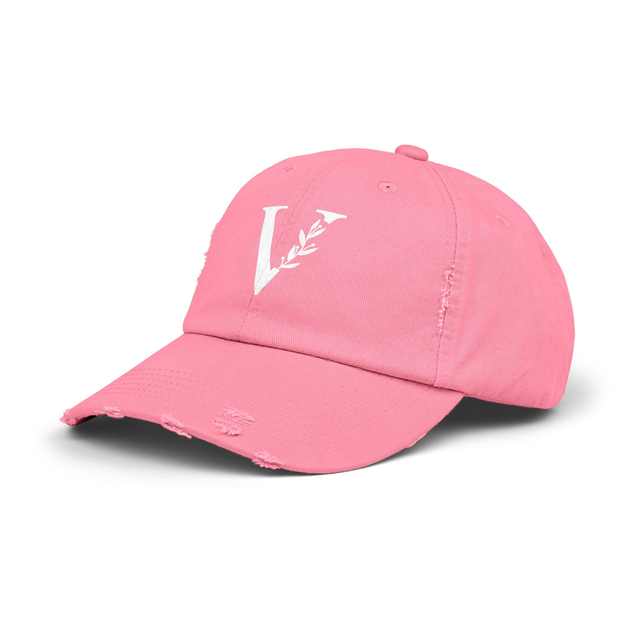 Distressed Classic Cap — Men's Edition "V" Signature Hat