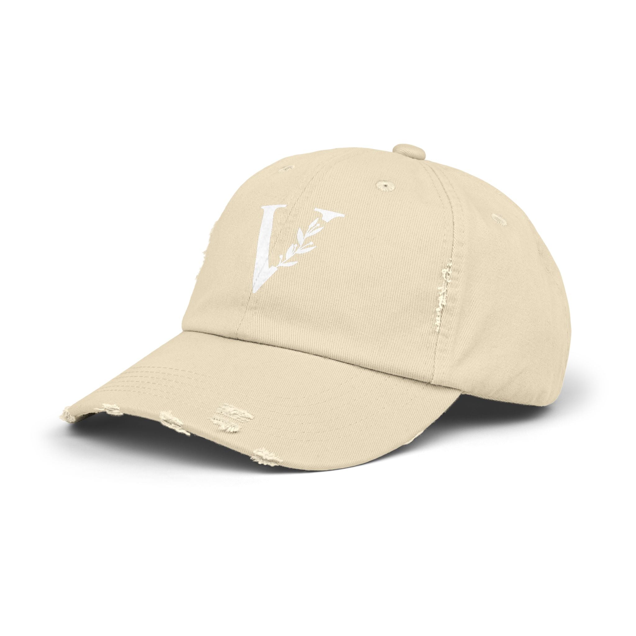 Distressed Classic Cap — Men's Edition "V" Signature Hat