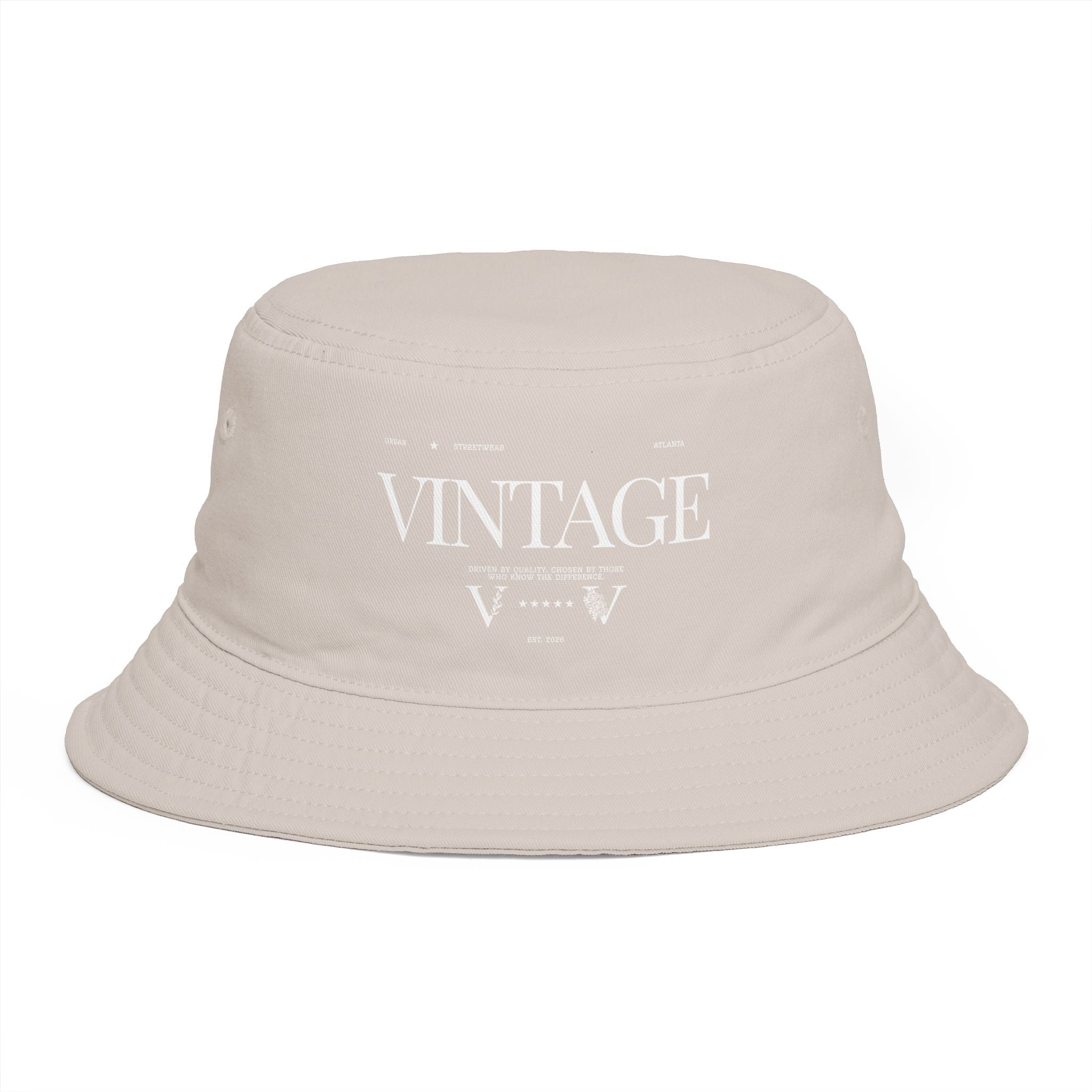 Vintage Logo Bucket Hat — Summer Season