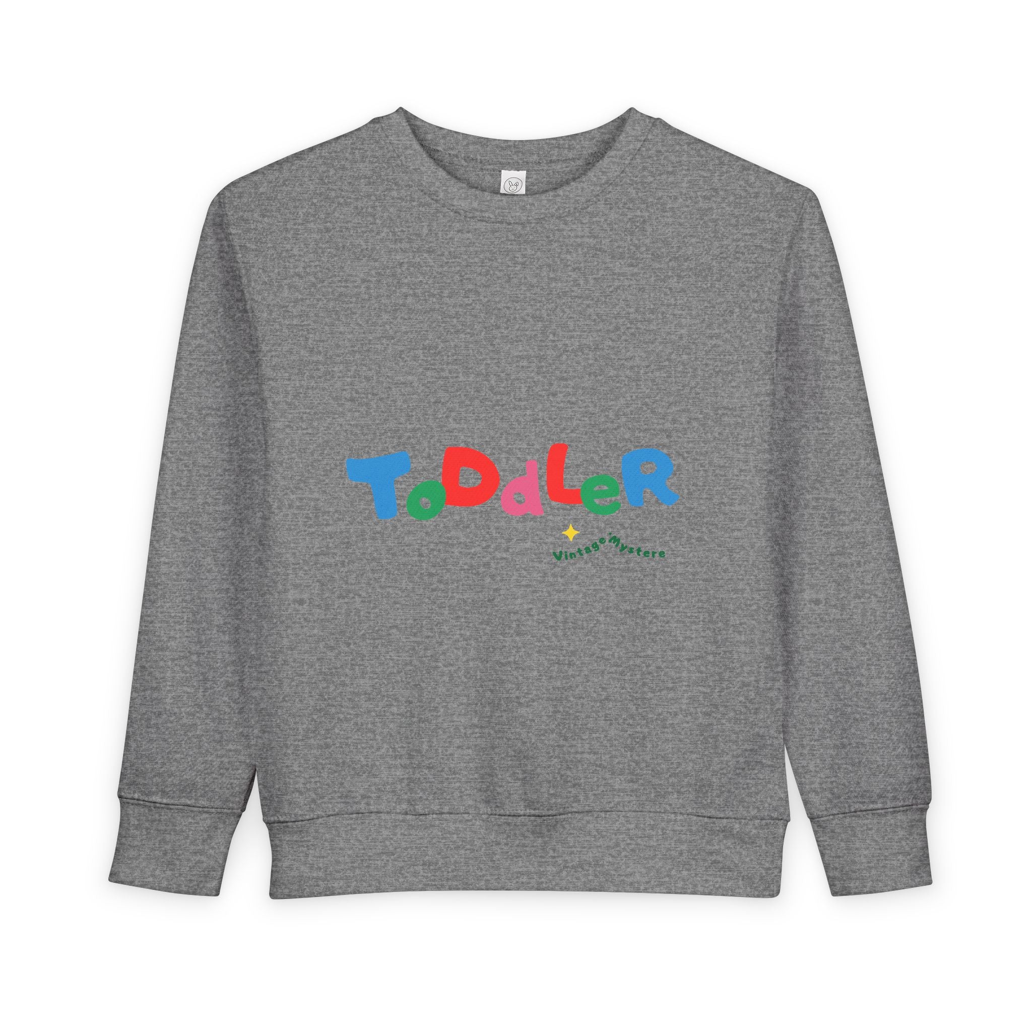 Vintage Toddler Sweatshirt – 'Kid's Rule Season"