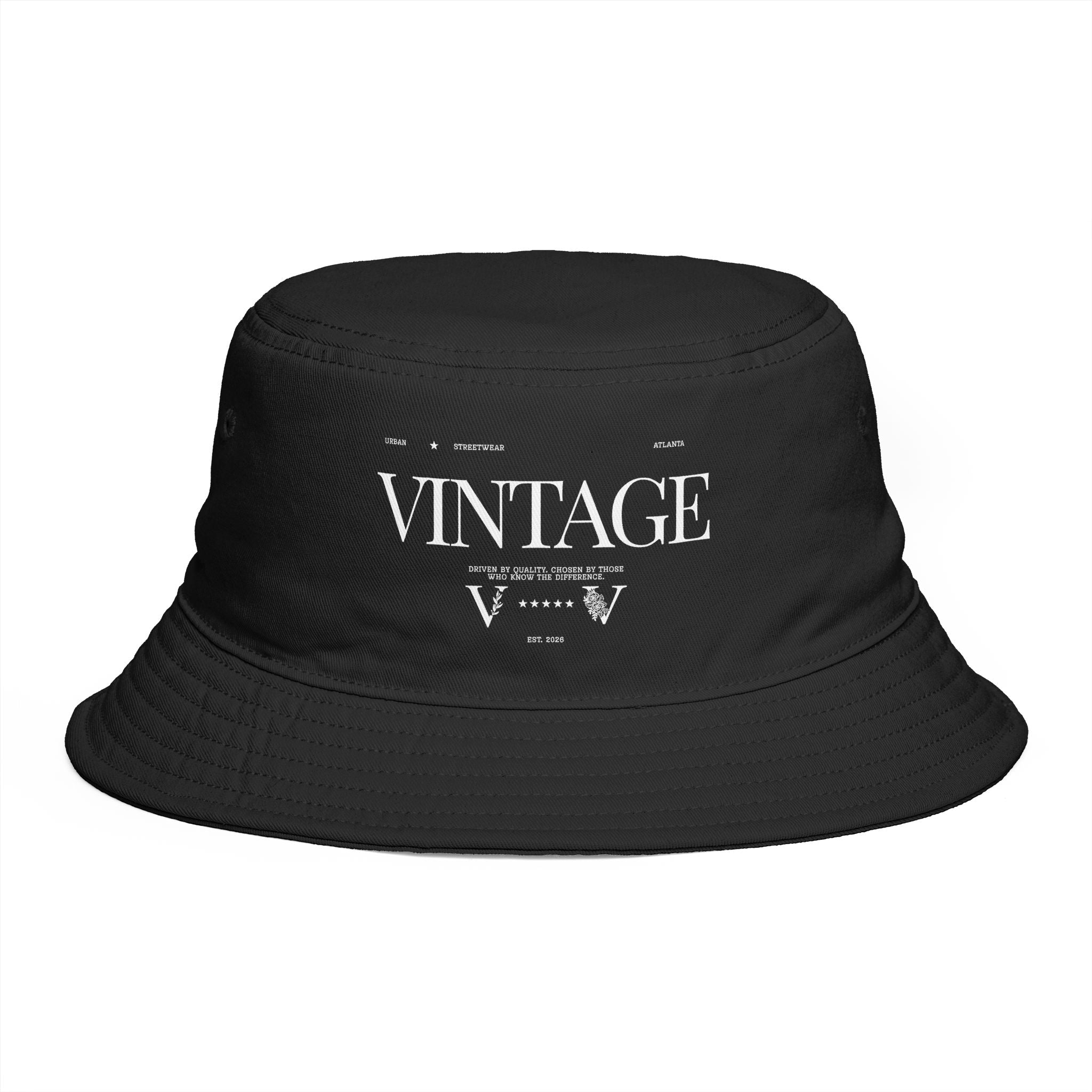 Vintage Logo Bucket Hat — Summer Season