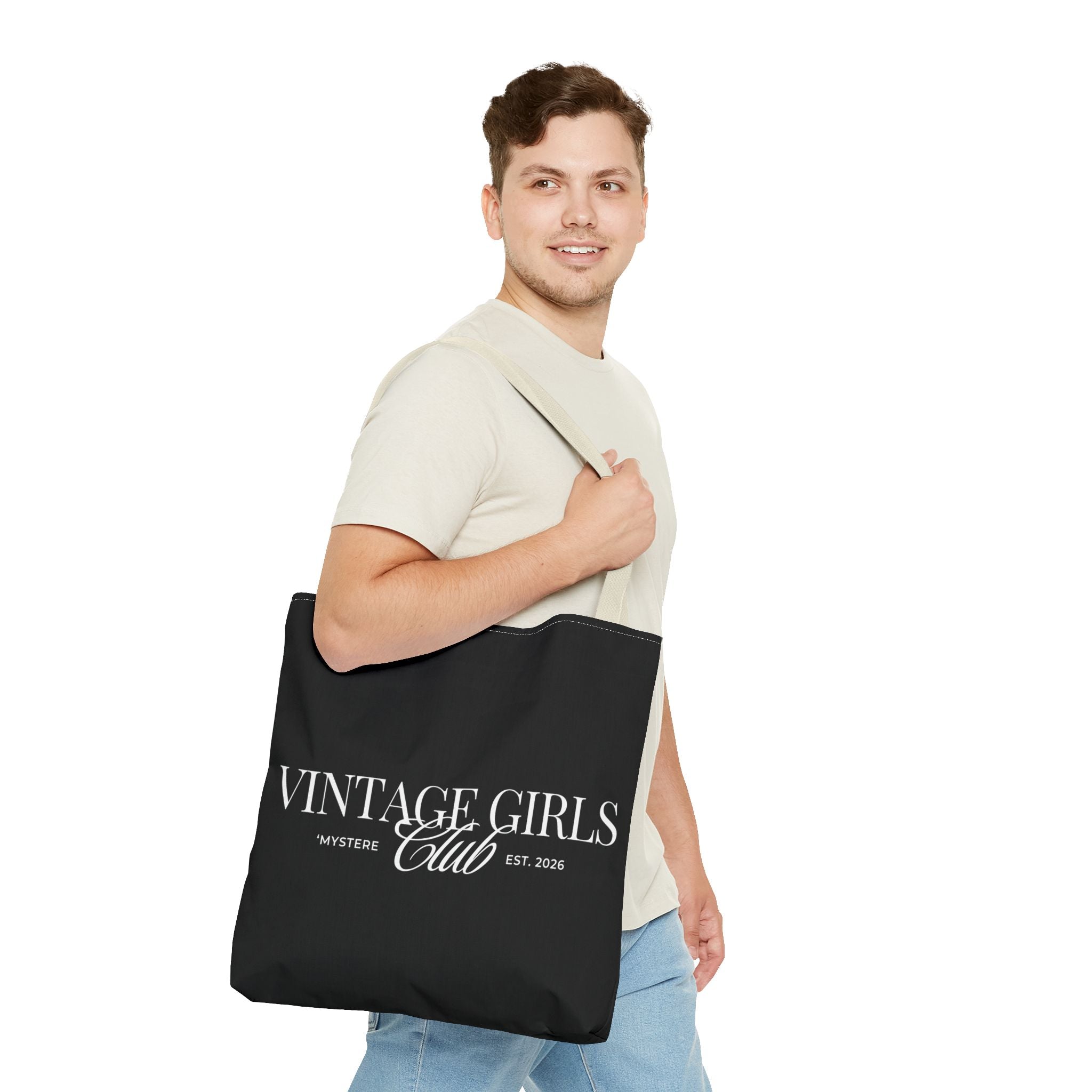 Vintage Girls Club Tote Bag