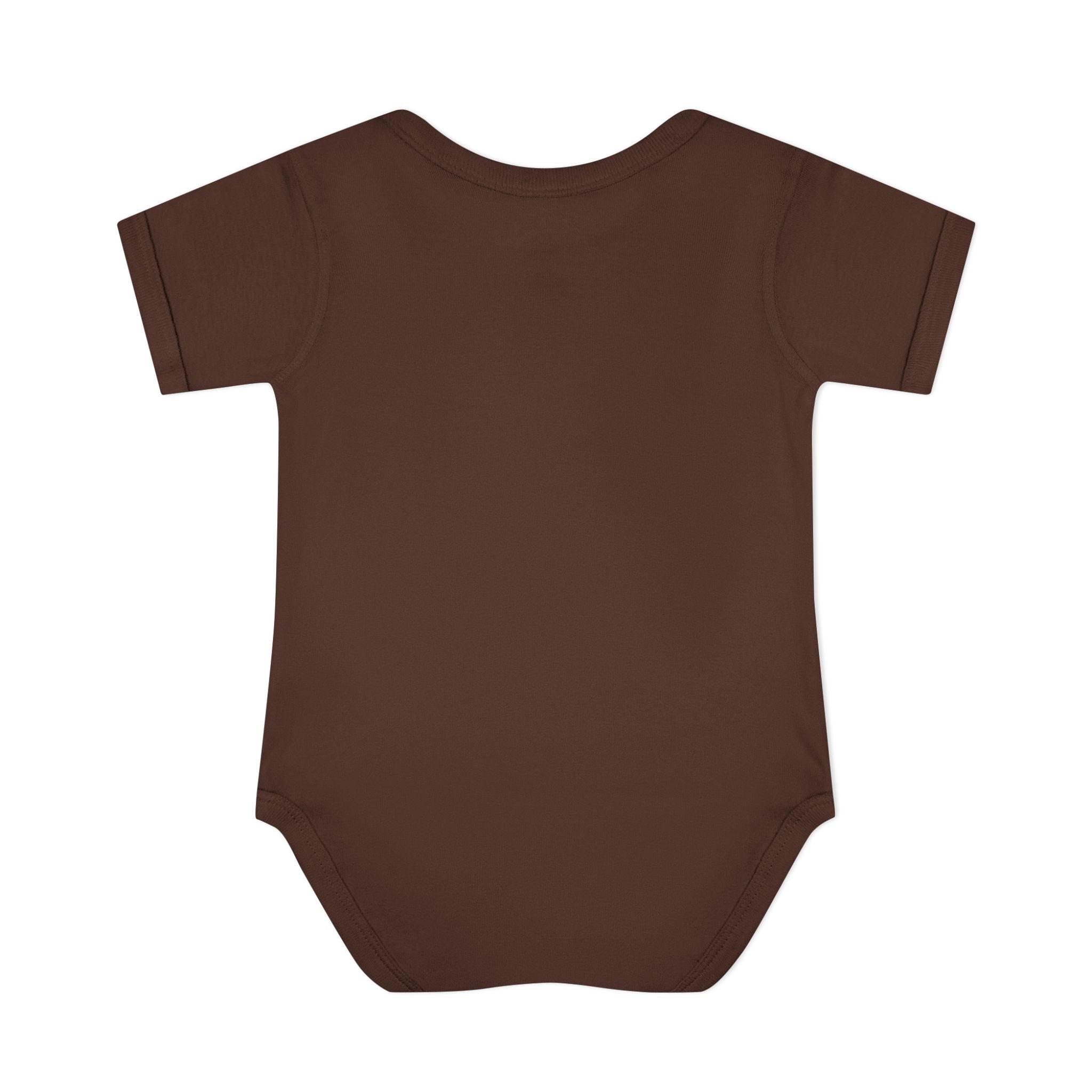 Infant Bodysuit — Colorful Floral 'V' Monogram (Mystere Est. 2026)