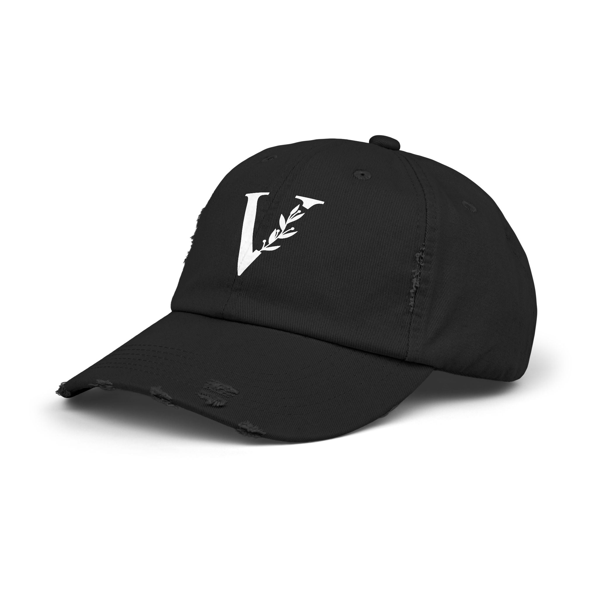 Distressed Classic Cap — Men's Edition "V" Signature Hat
