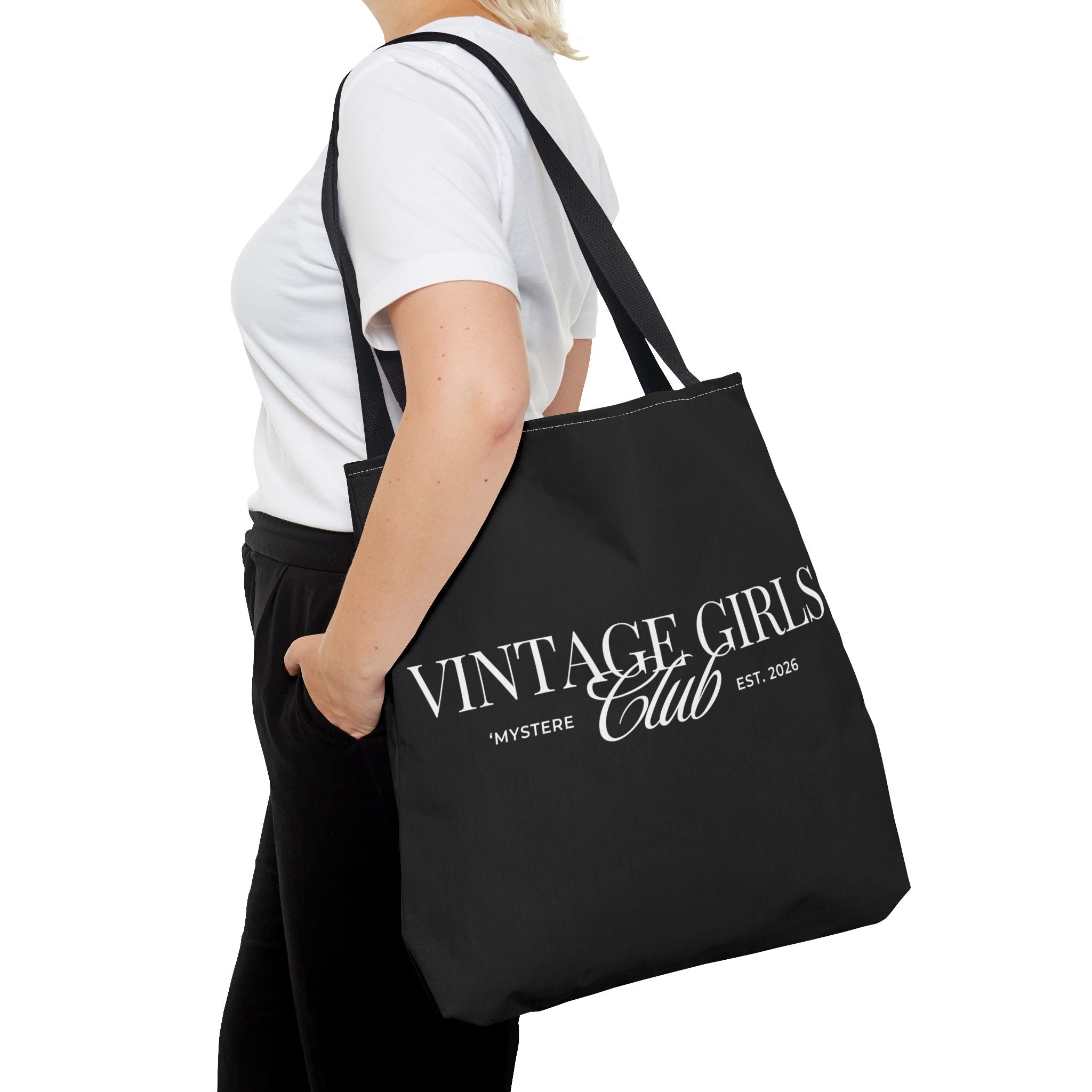 Vintage Girls Club Tote Bag