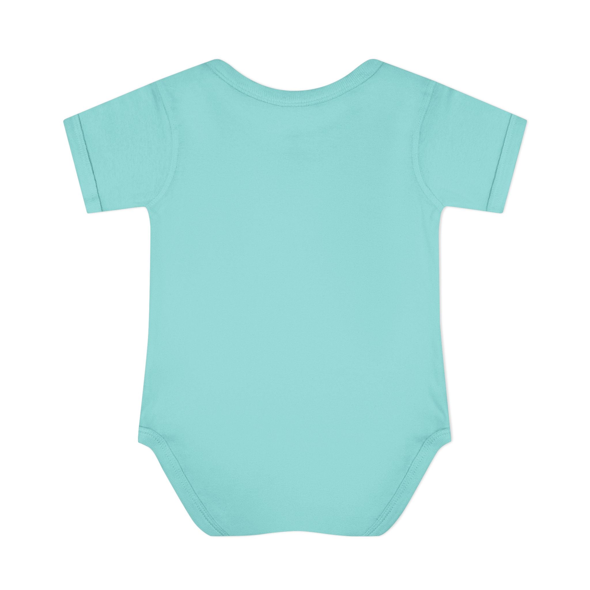 Infant Bodysuit — Colorful Floral 'V' Monogram (Mystere Est. 2026)