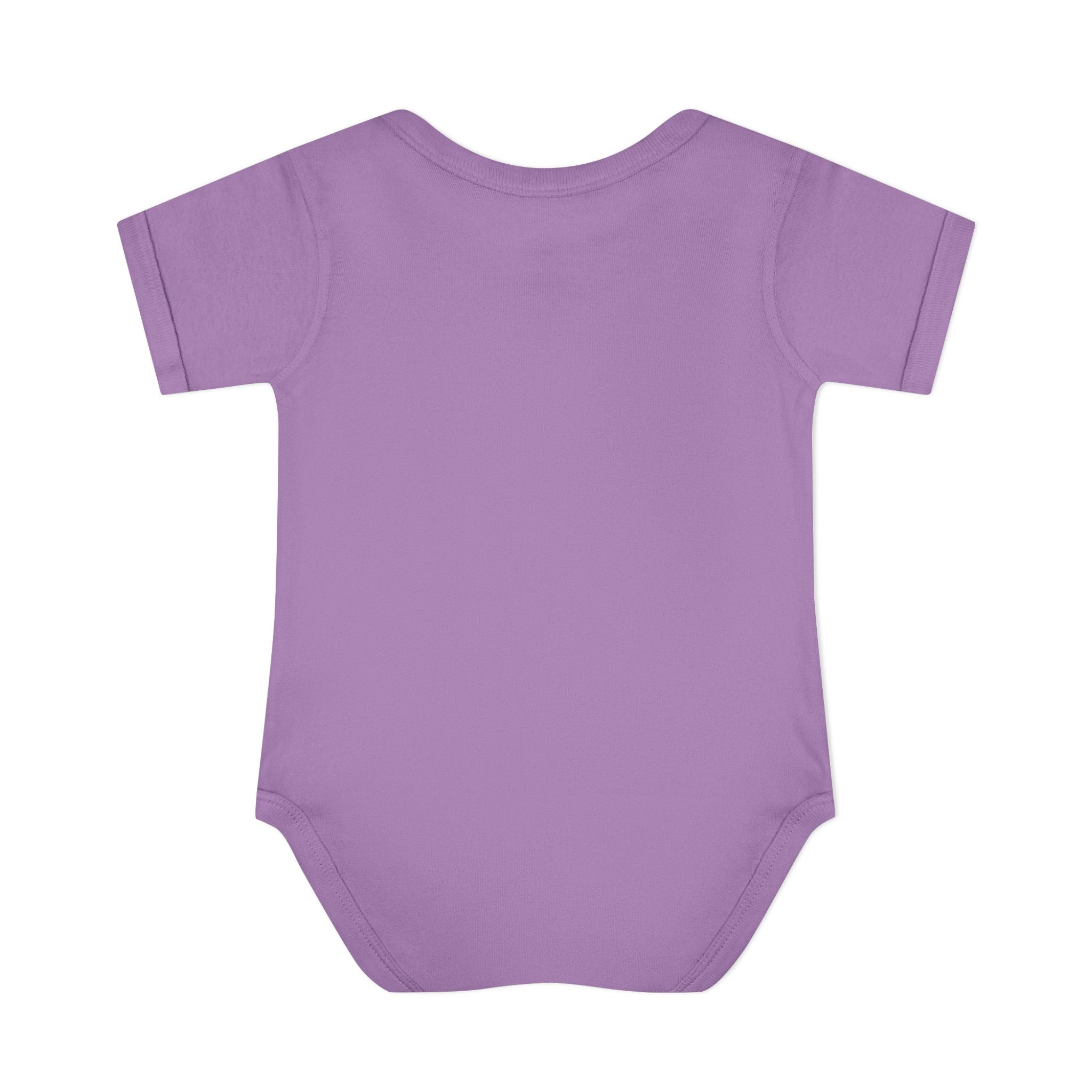 Infant Bodysuit — Colorful Floral 'V' Monogram (Mystere Est. 2026)