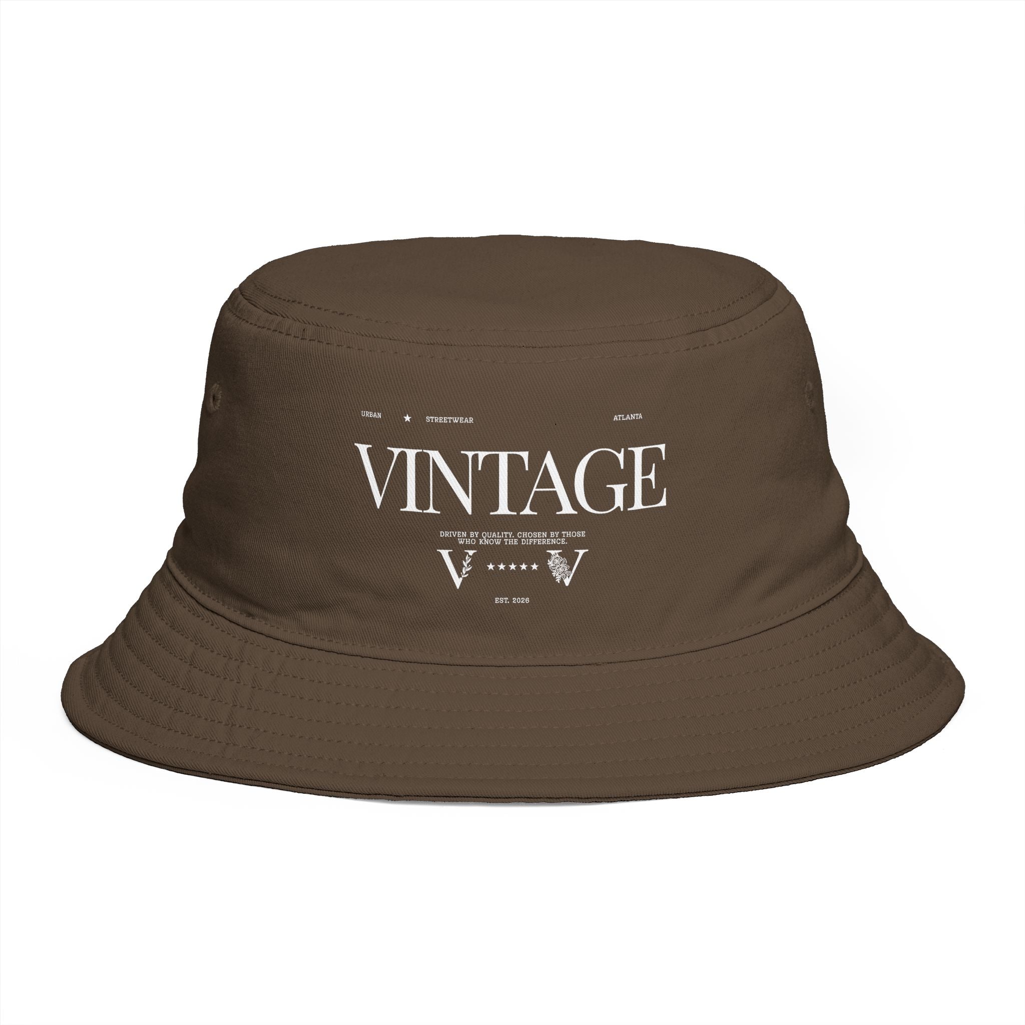 Vintage Logo Bucket Hat — Summer Season
