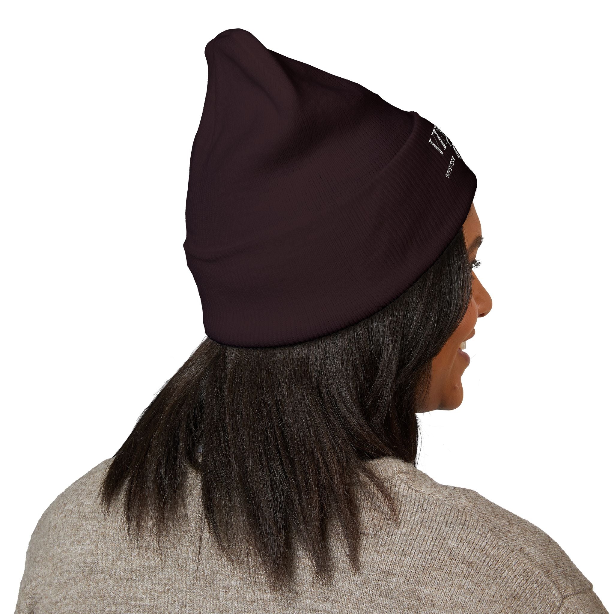 Vintage Club Embroidered Cuffed Beanie