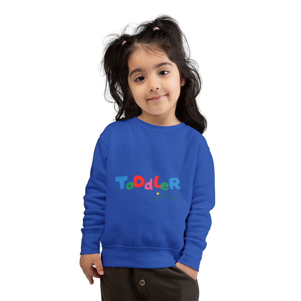 Vintage Toddler Sweatshirt – 'Kid's Rule Season"