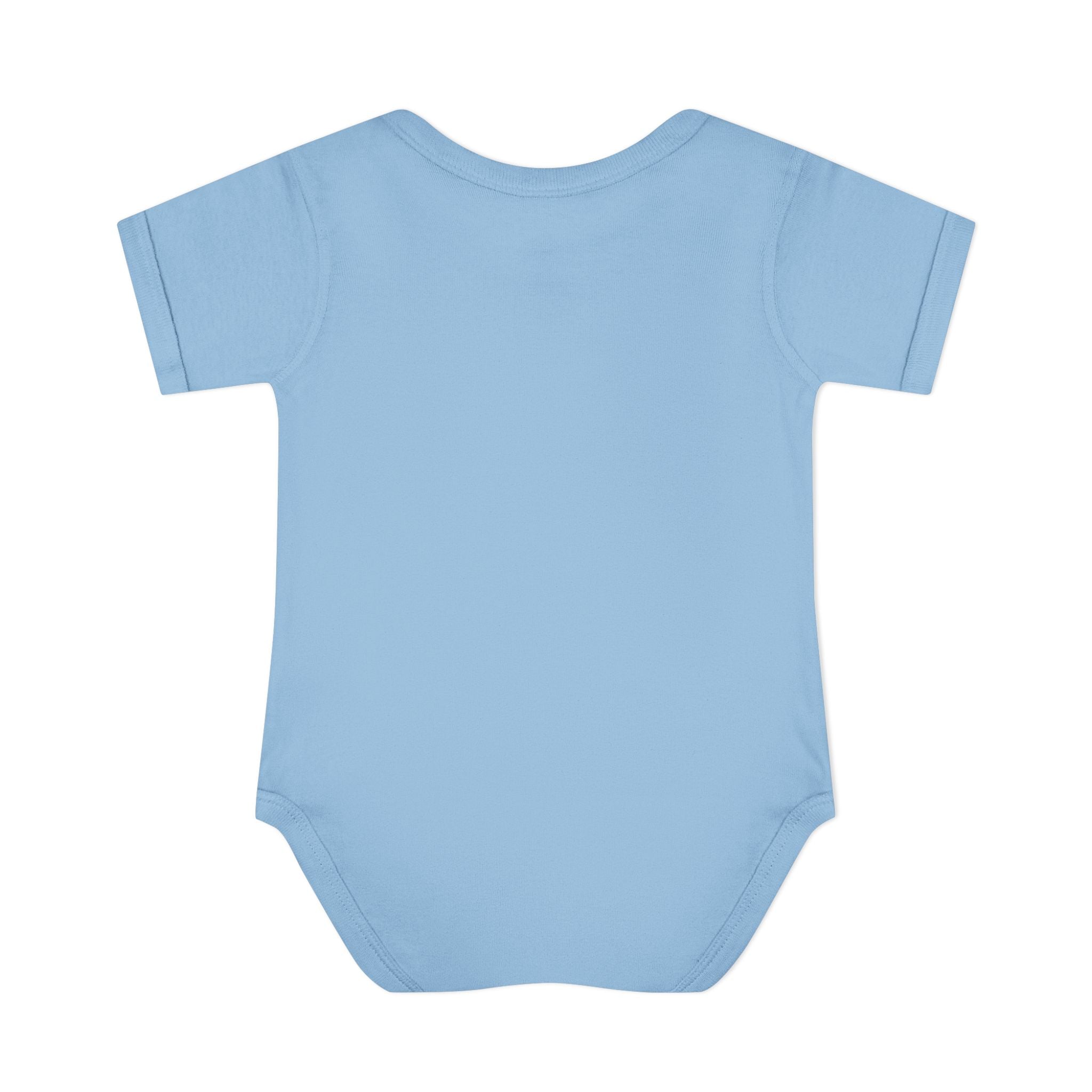 Infant Bodysuit — Colorful Floral 'V' Monogram (Mystere Est. 2026)