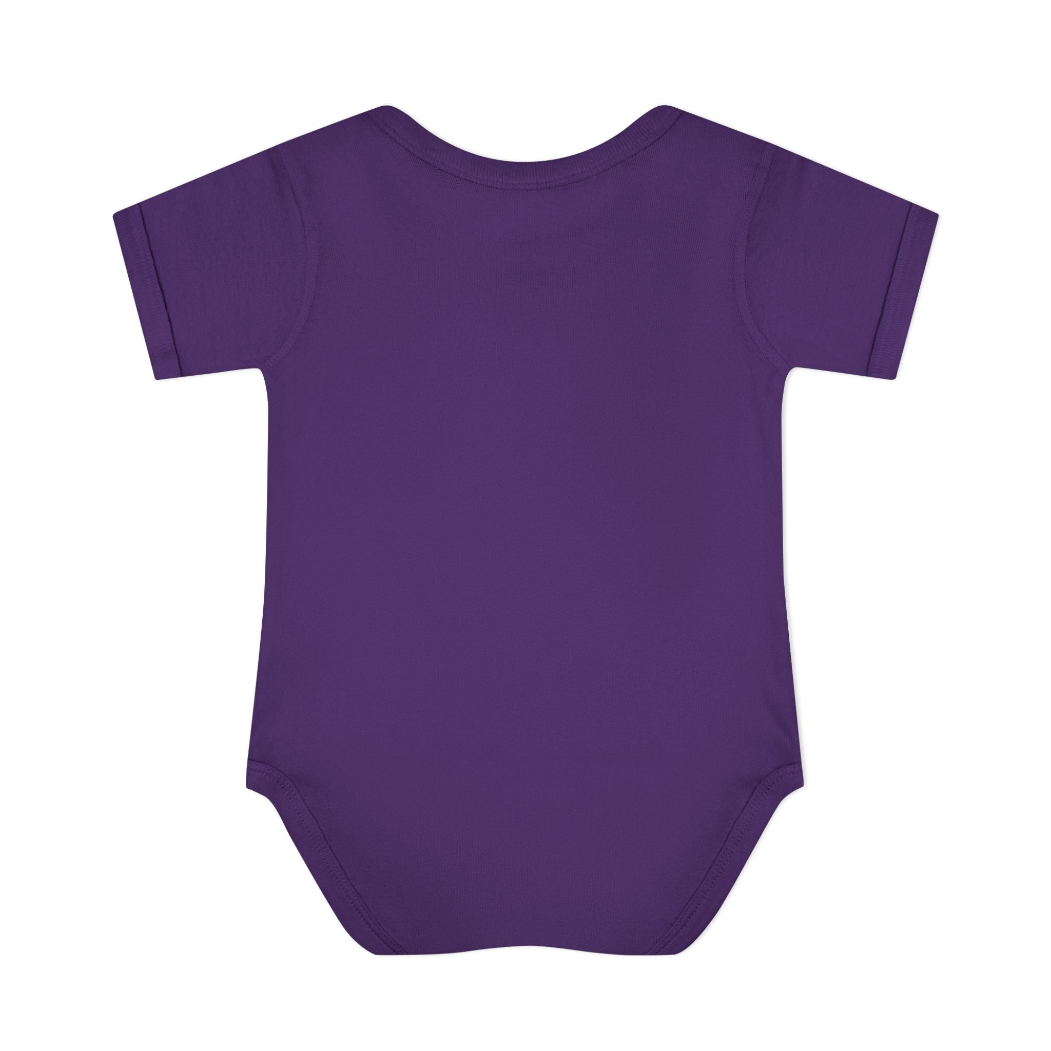 Infant Bodysuit — Colorful Floral 'V' Monogram (Mystere Est. 2026)