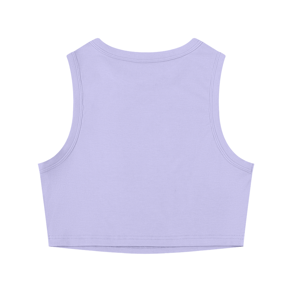 Vintage Women's Tight Crewneck Crop Tank Top