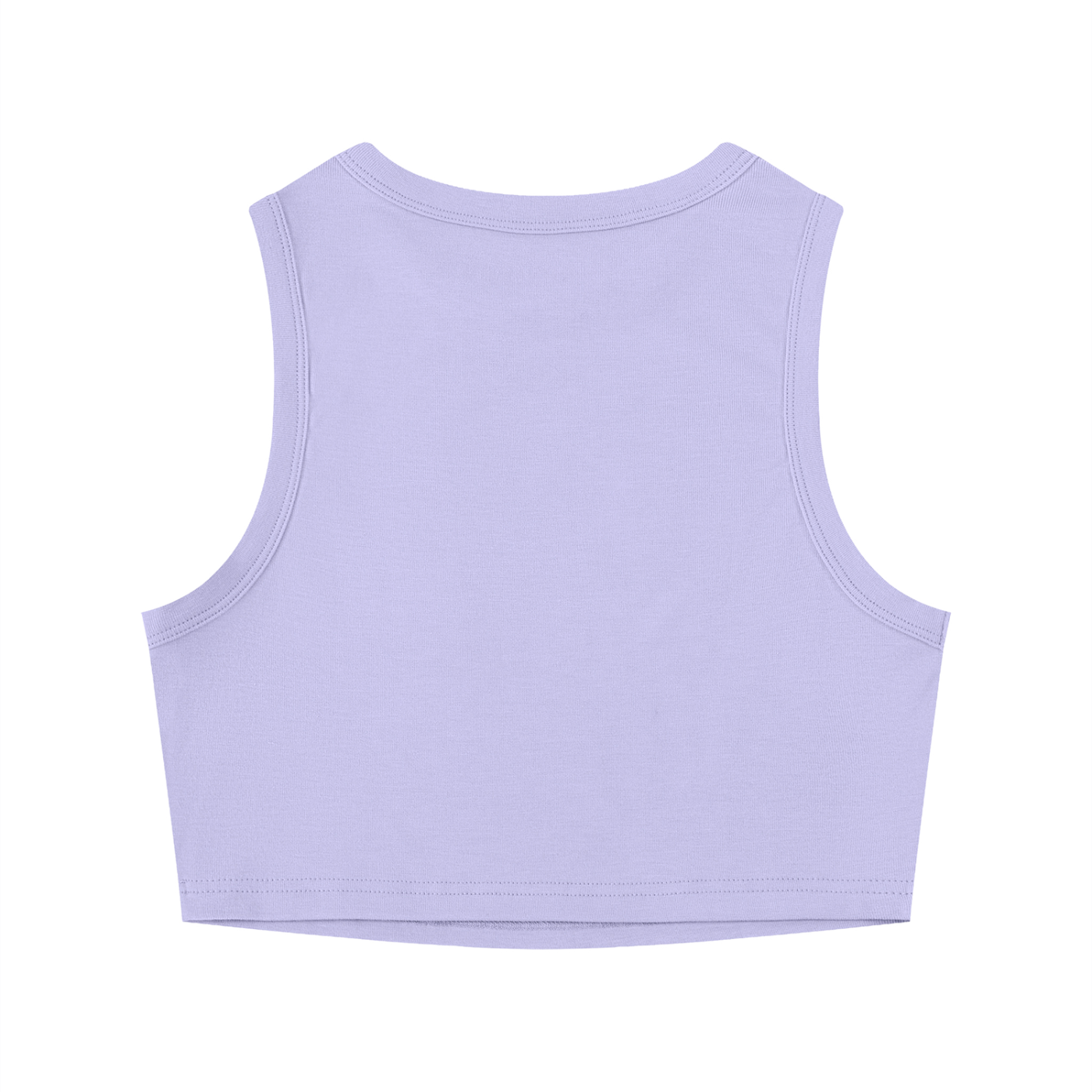 Vintage Women's Tight Crewneck Crop Tank Top