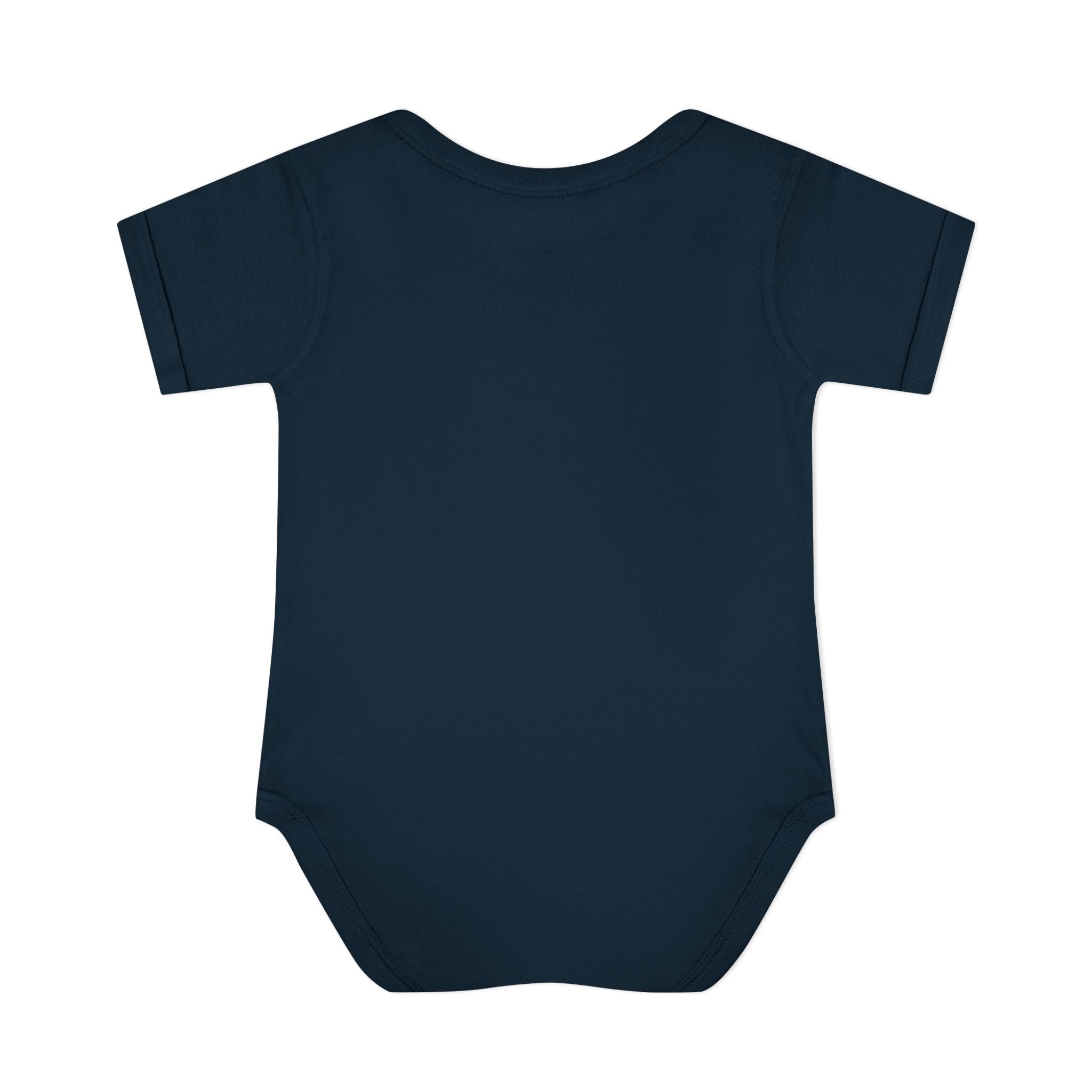 Infant Bodysuit — Colorful Floral 'V' Monogram (Mystere Est. 2026)