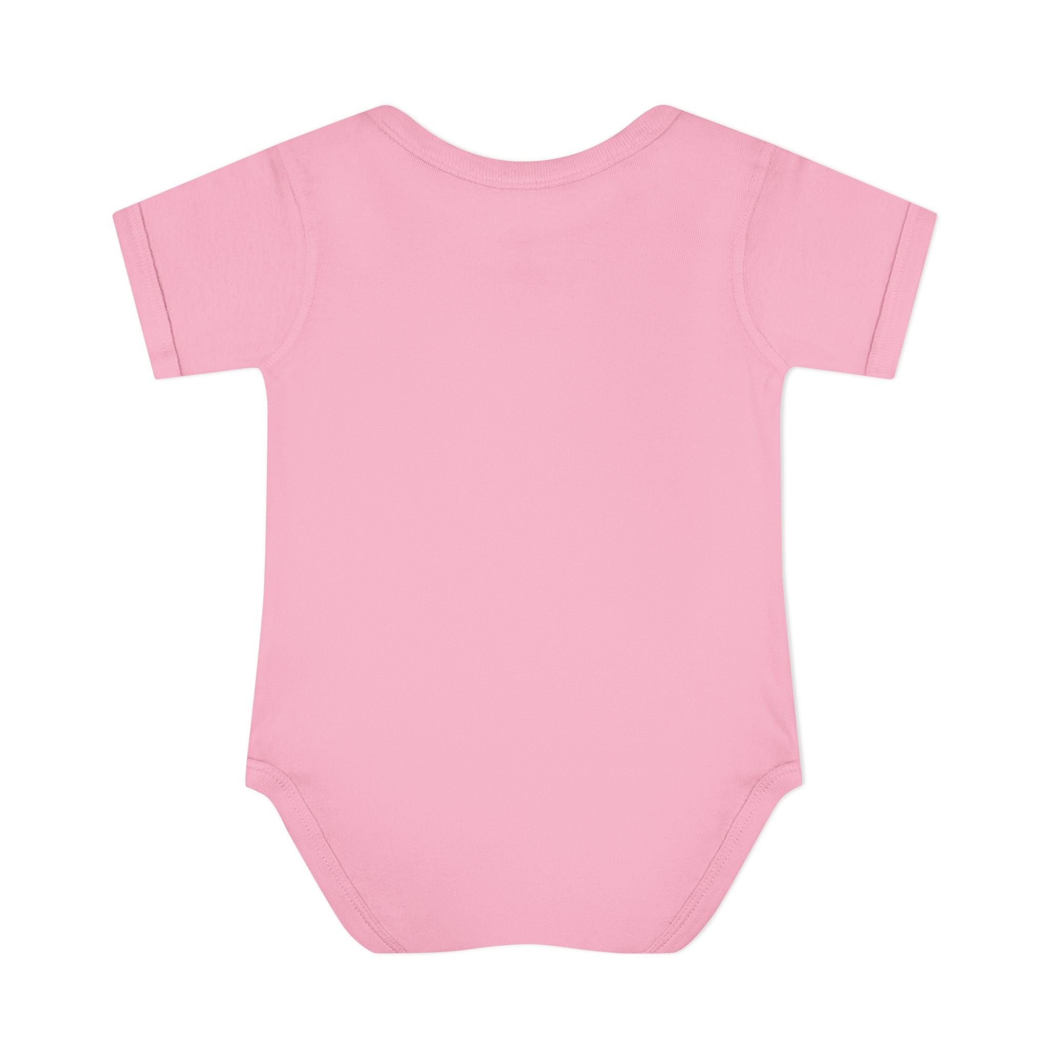 Infant Bodysuit — Colorful Floral 'V' Monogram (Mystere Est. 2026)