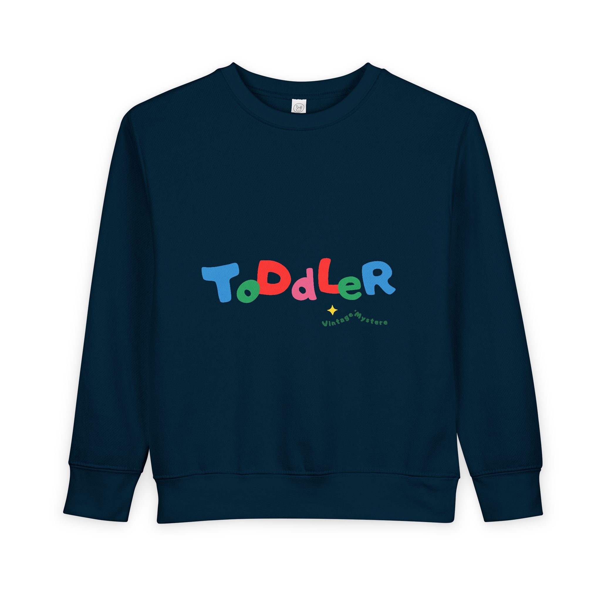 Vintage Toddler Sweatshirt – 'Kid's Rule Season"