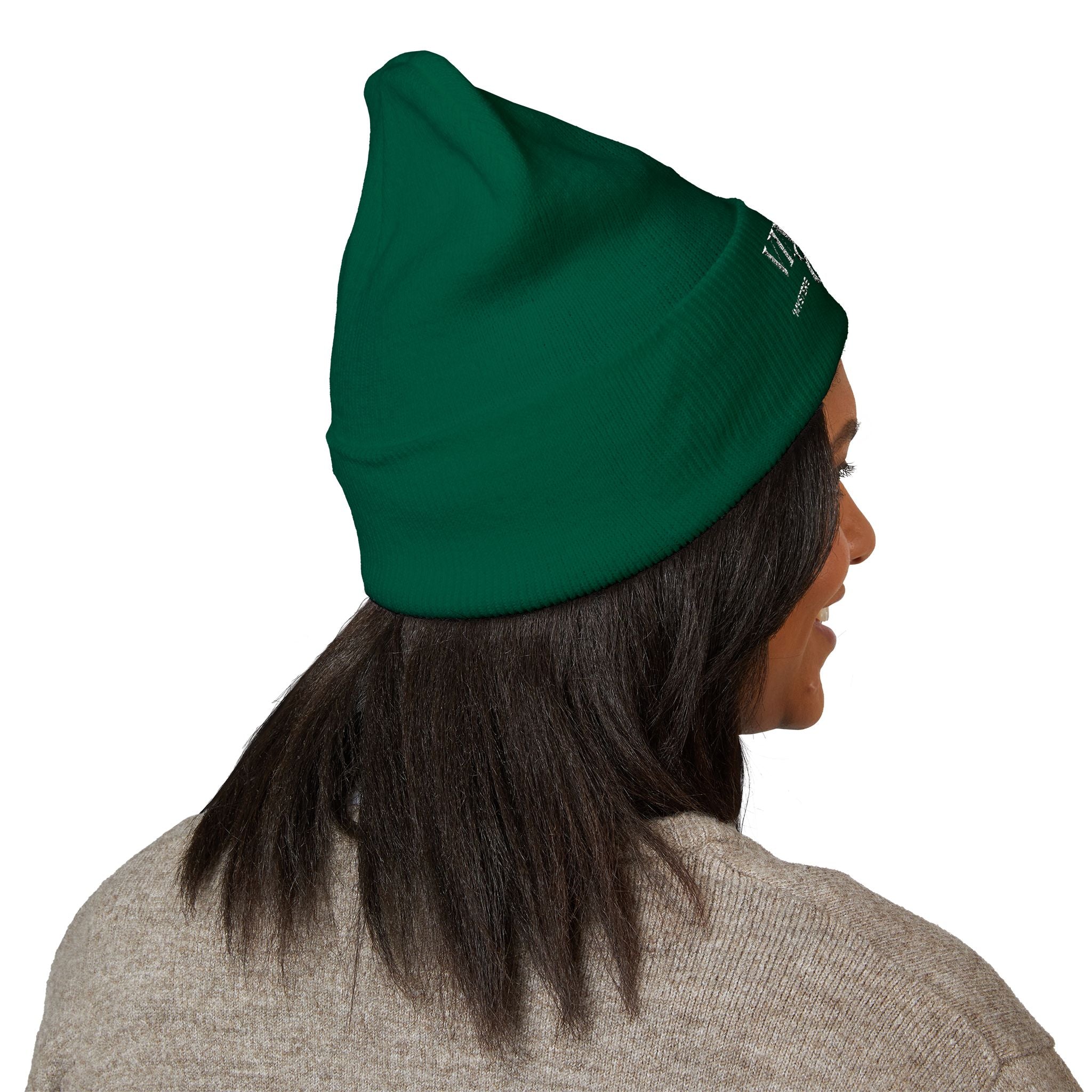 Vintage Club Embroidered Cuffed Beanie