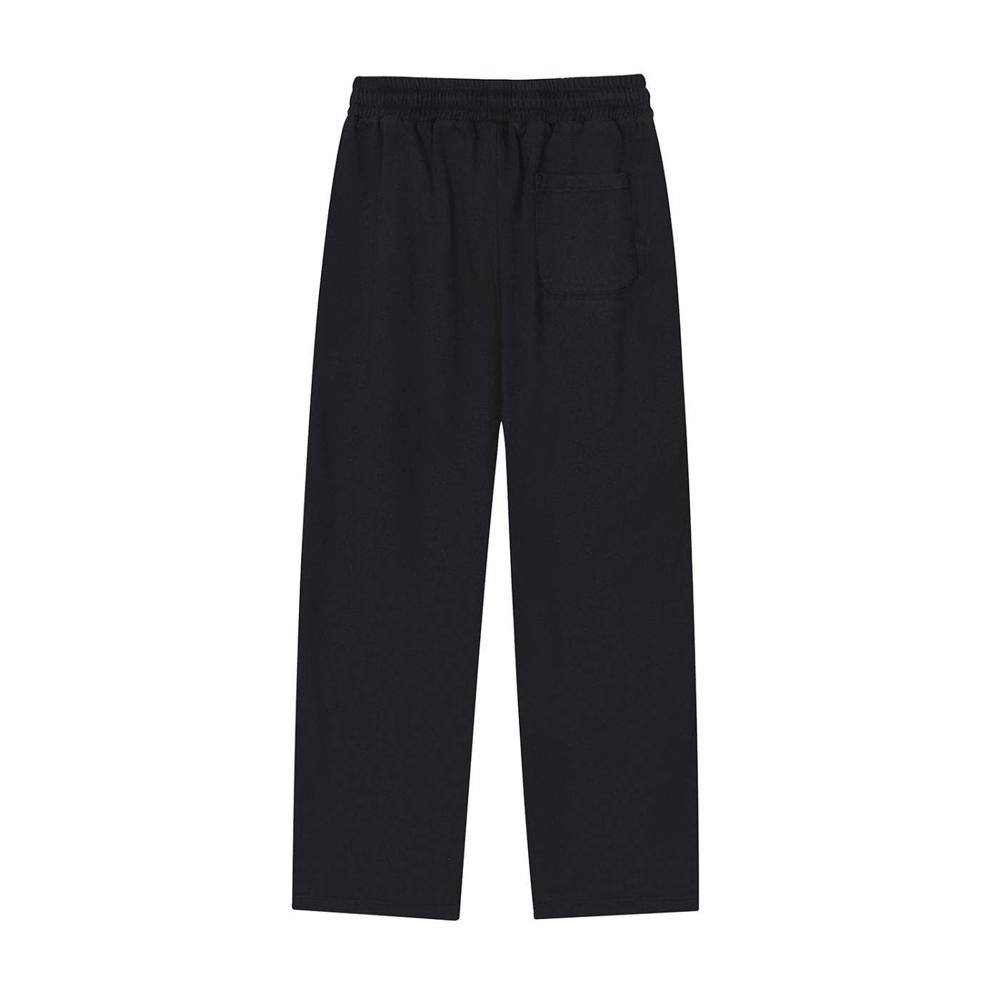 Vintage " Hearts "Reflection Striped Straight-Leg Sweatpants