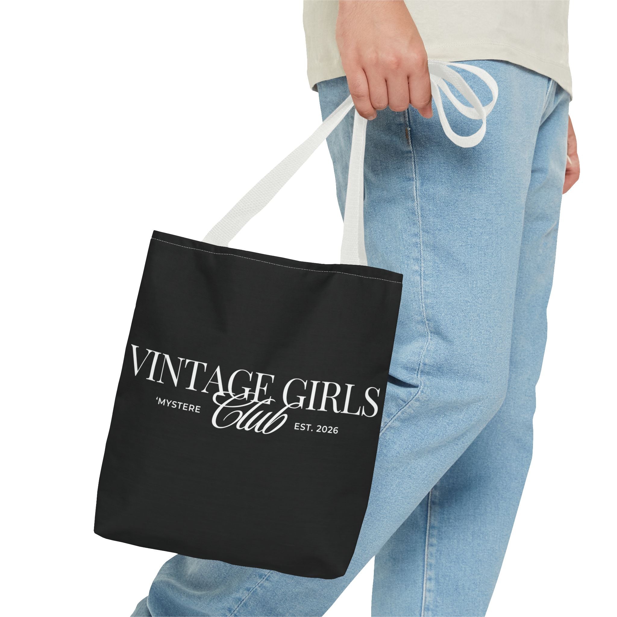 Vintage Girls Club Tote Bag