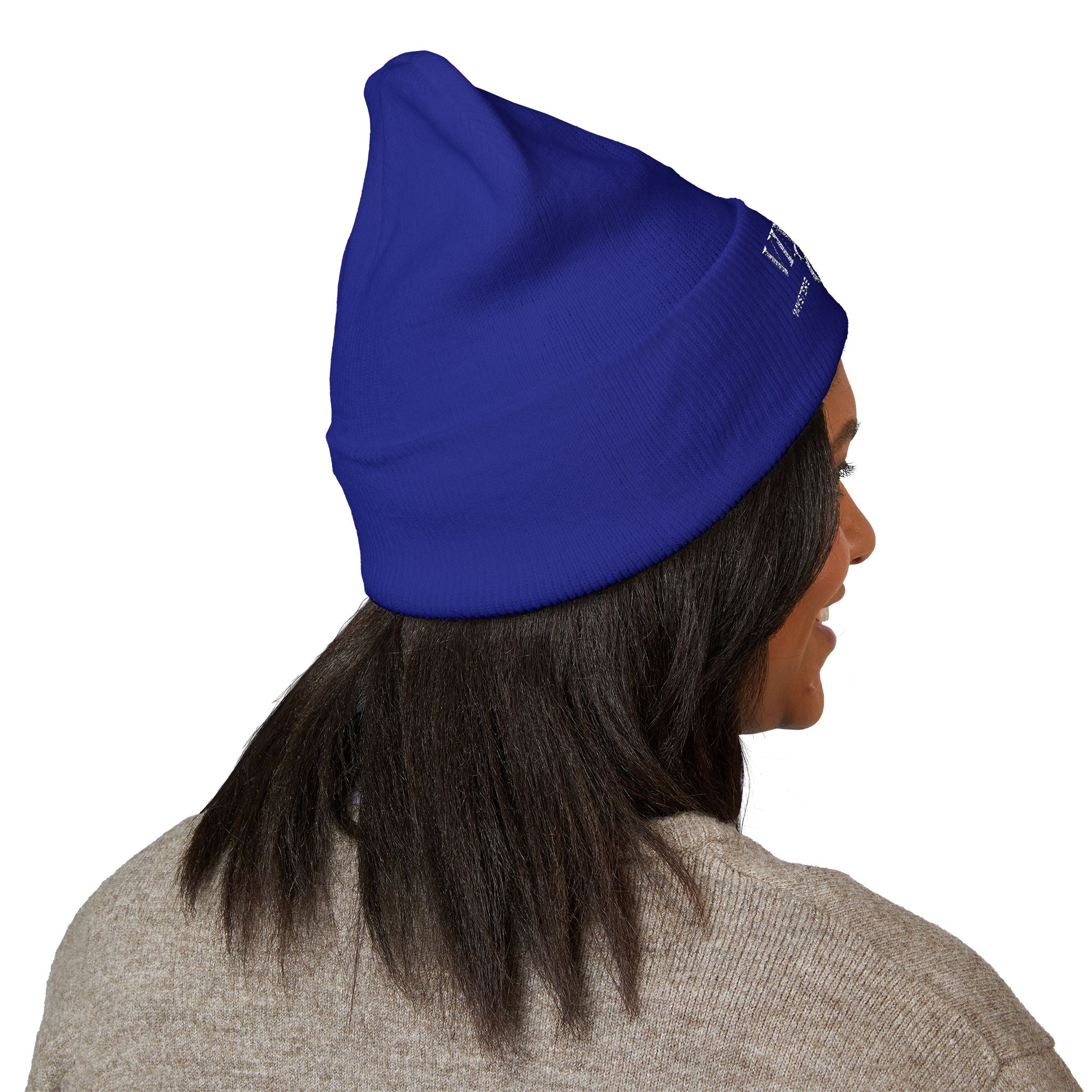Vintage Club Embroidered Cuffed Beanie