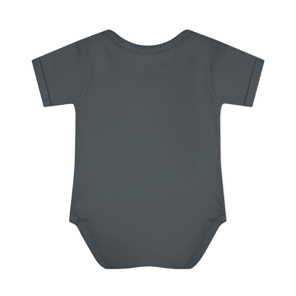 Infant Bodysuit — Colorful Floral 'V' Monogram (Mystere Est. 2026)