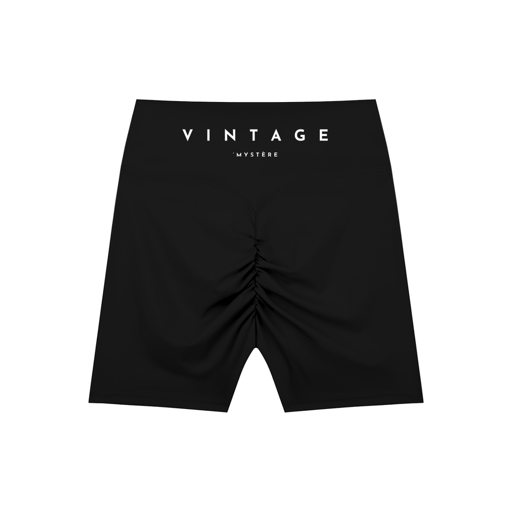 Vintage Women's High-Waisted Blend Shorts
